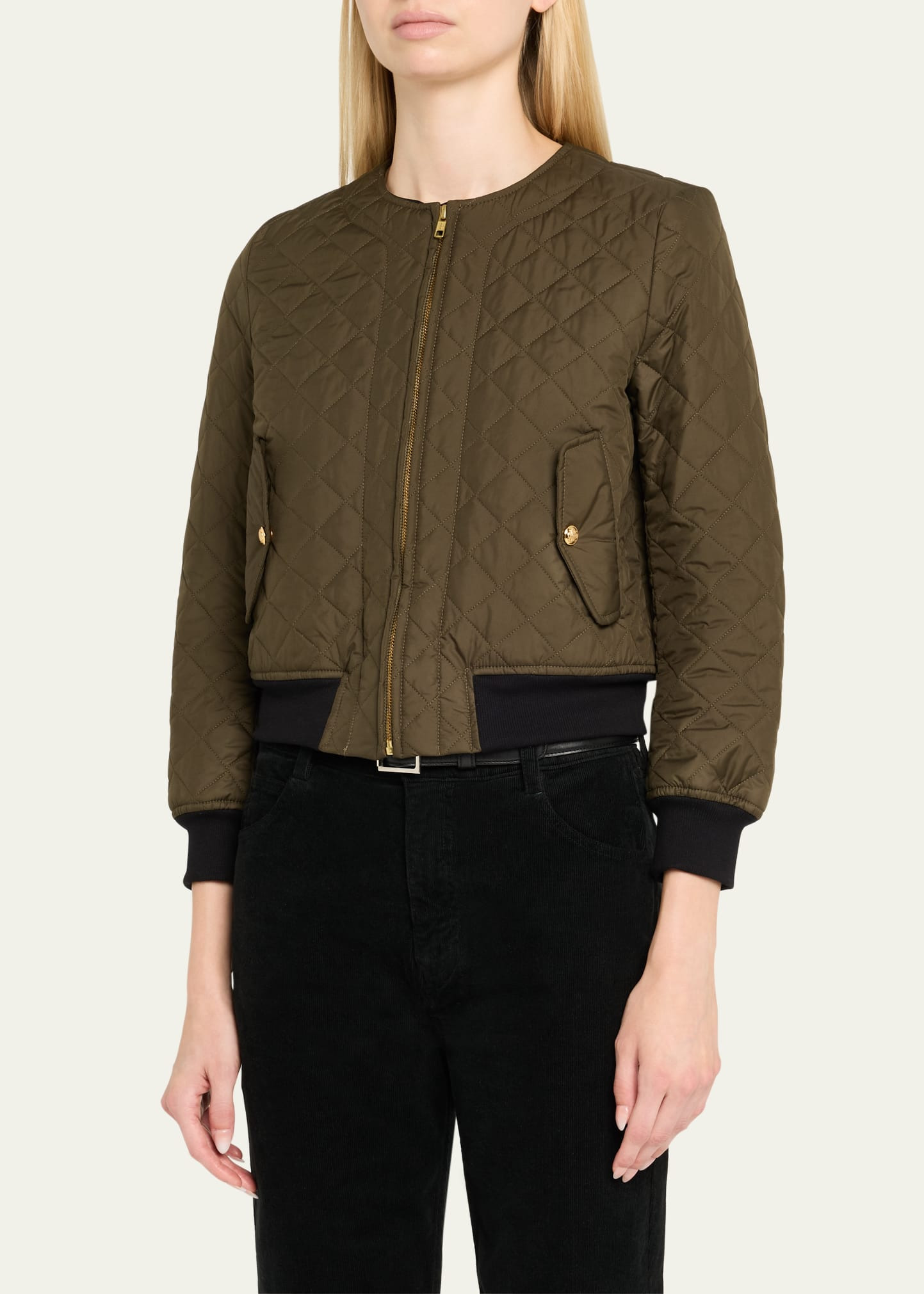 Phoenix Quilted Bomber Jacket - 4