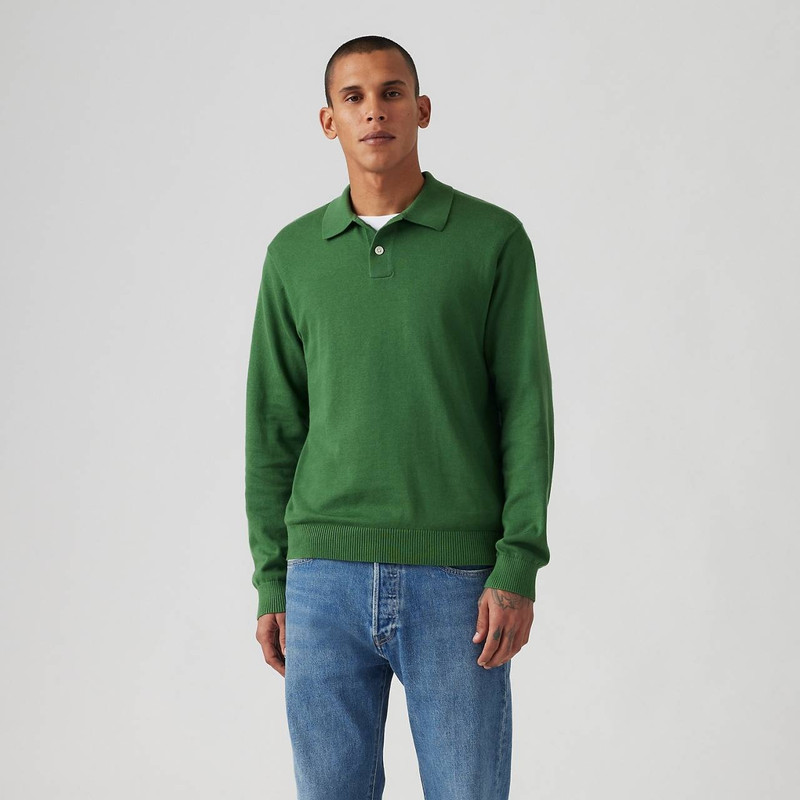 LONG SLEEVE SWEATER POLO 1