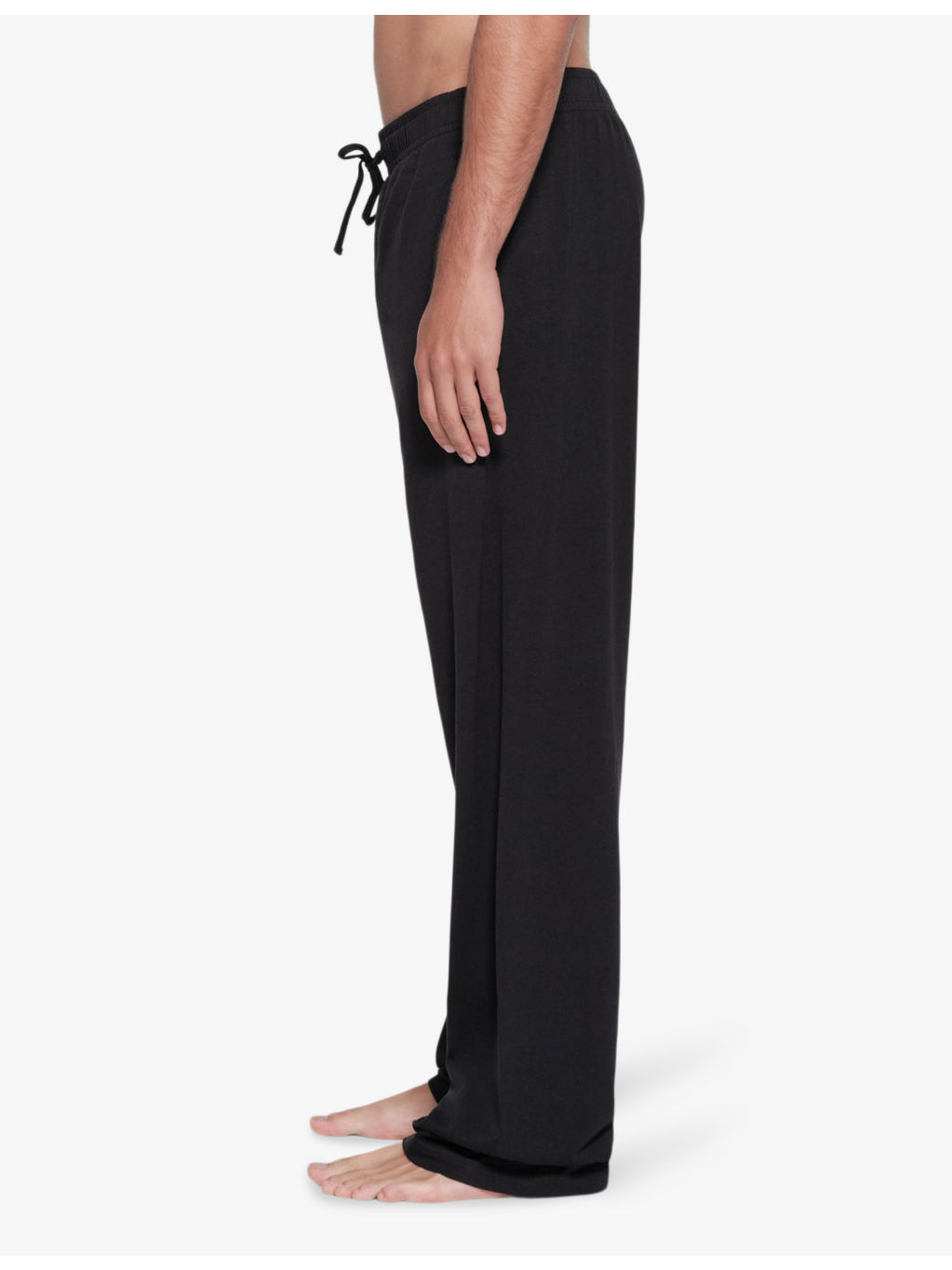 Soft-knit lounge straight-leg relaxed-fit cotton-blend jogging bottoms - 3