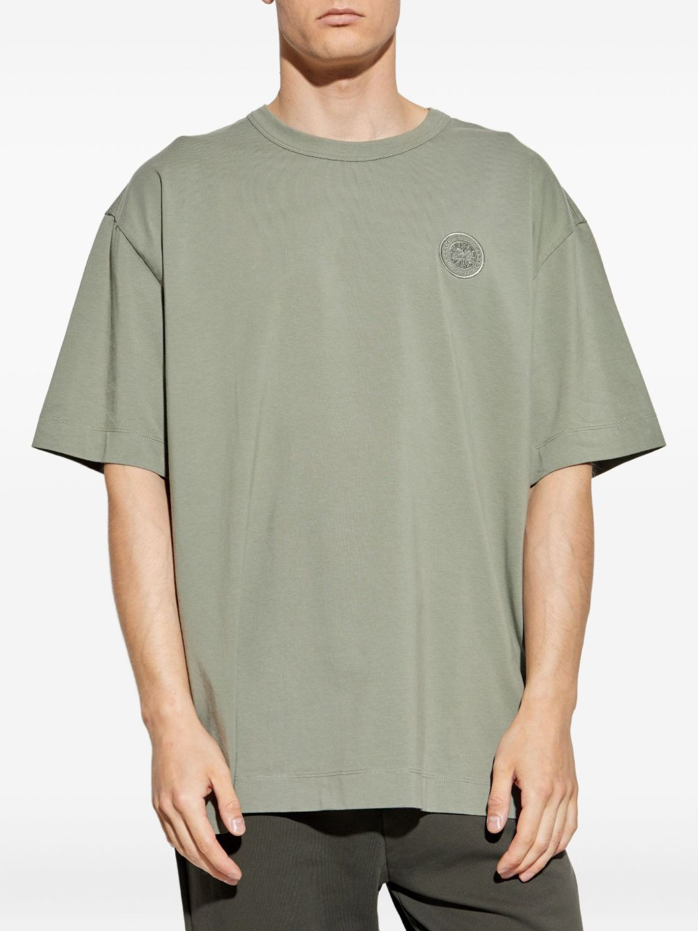 Arctic Program embroidered cotton T-shirt - 3