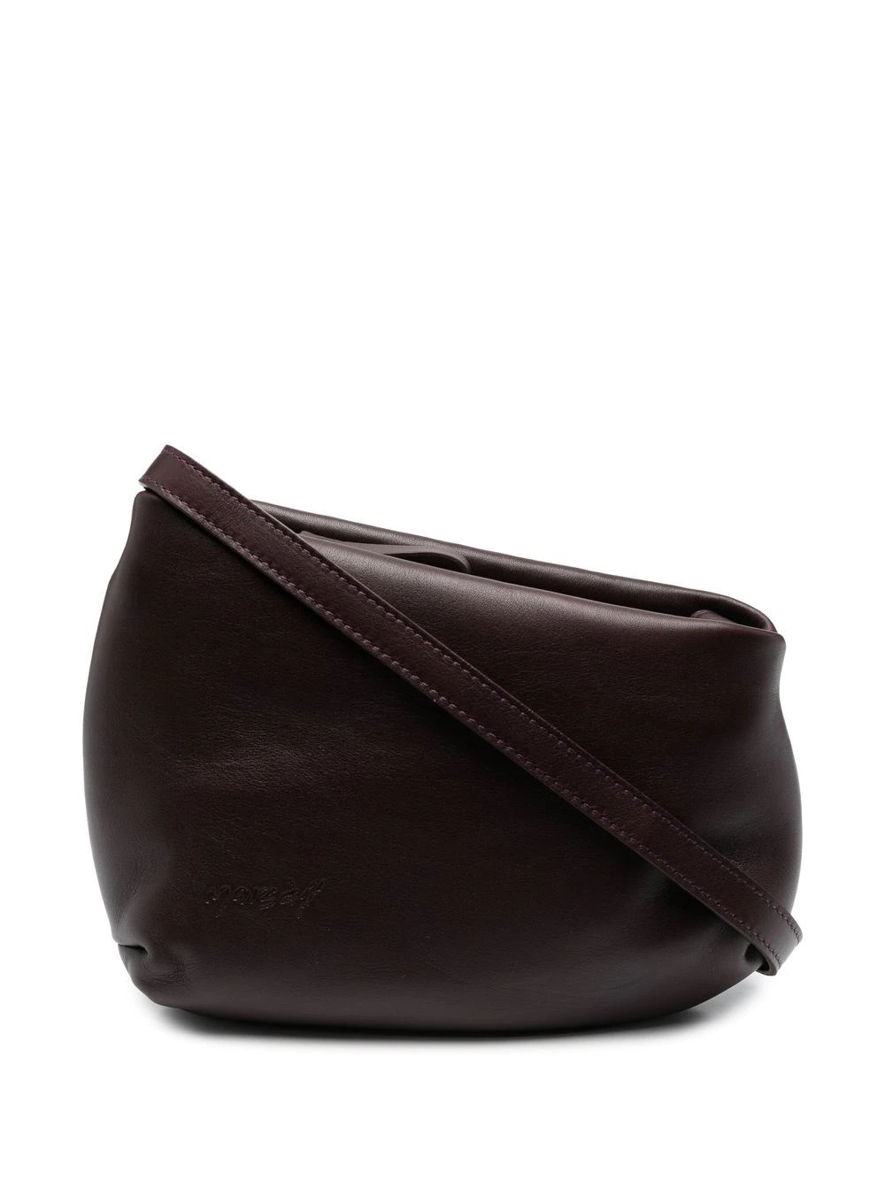 leather shoulder bag - 1