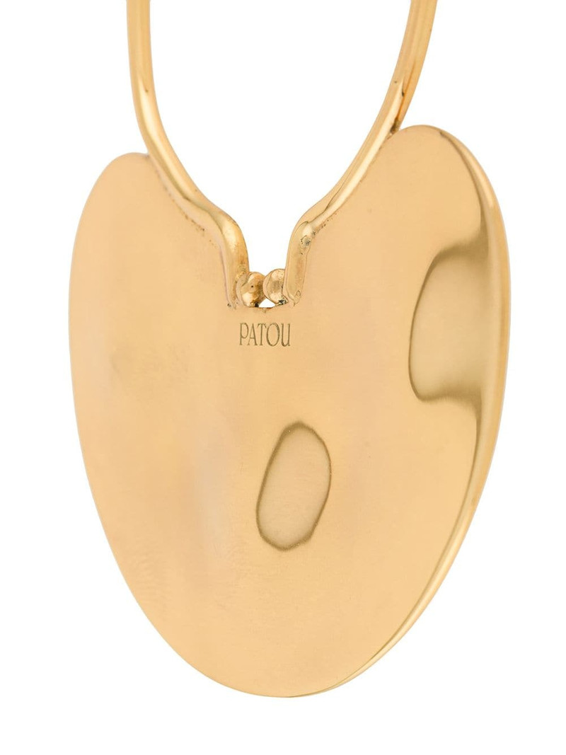 hammered hoop earrings 3