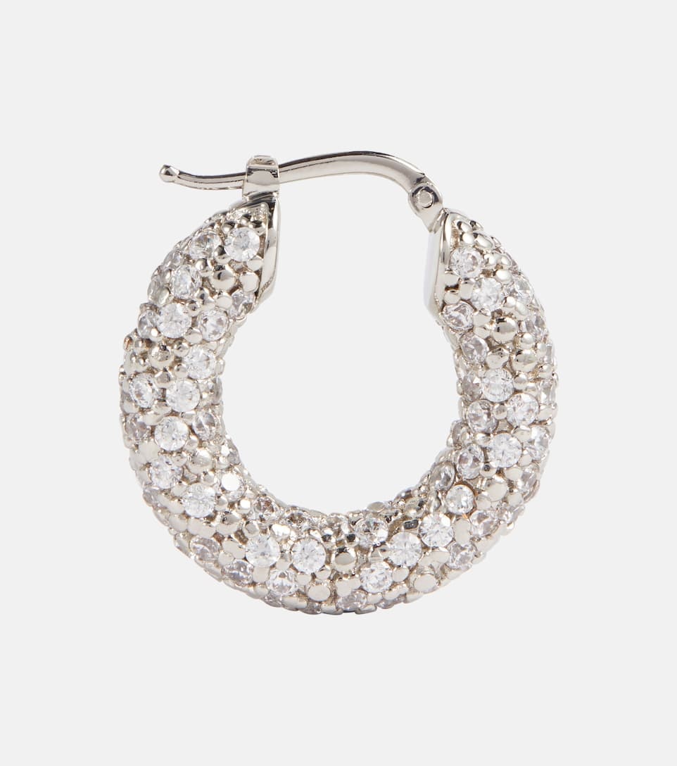 Crystal-embellished earrings - 2