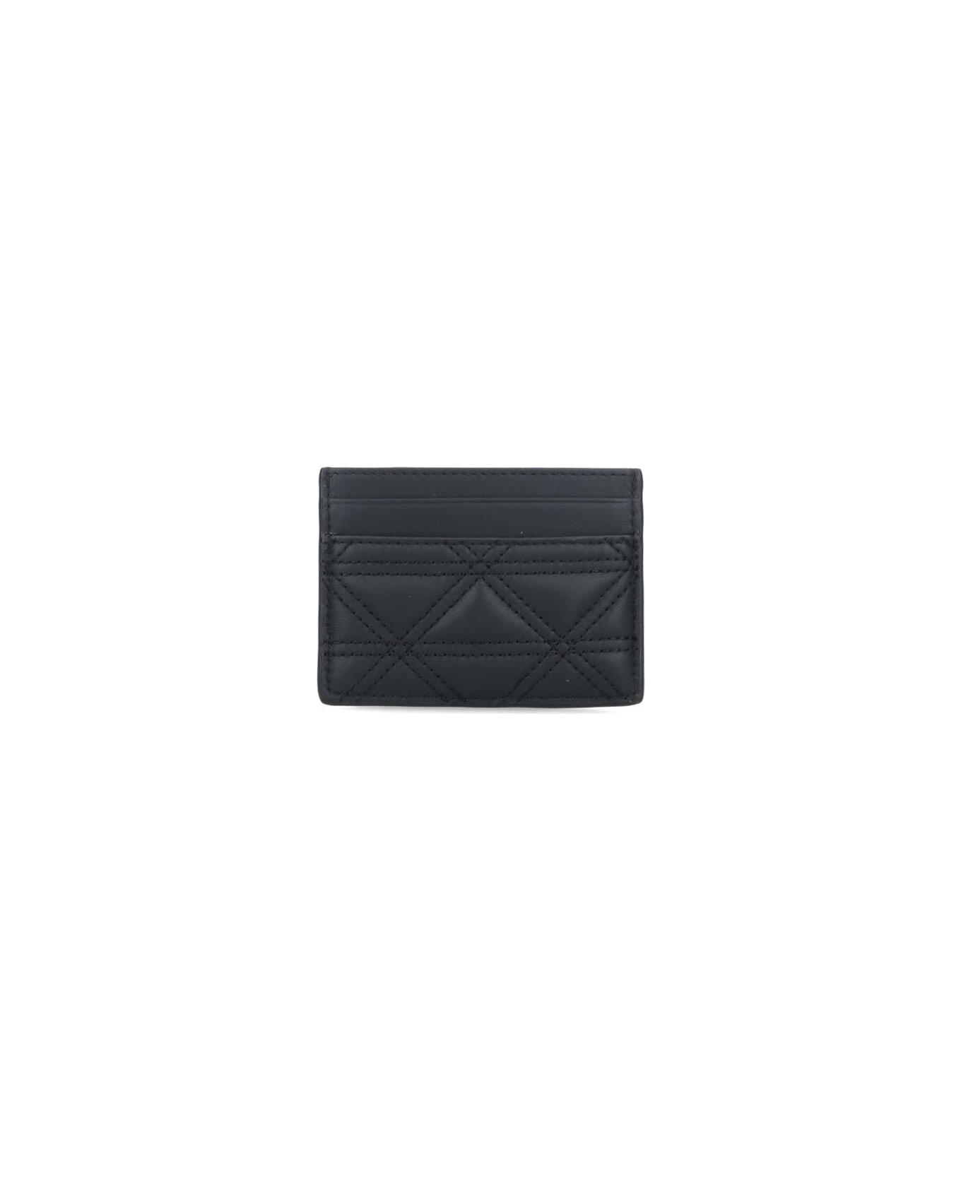 Quilted Logo Card Holder - 2