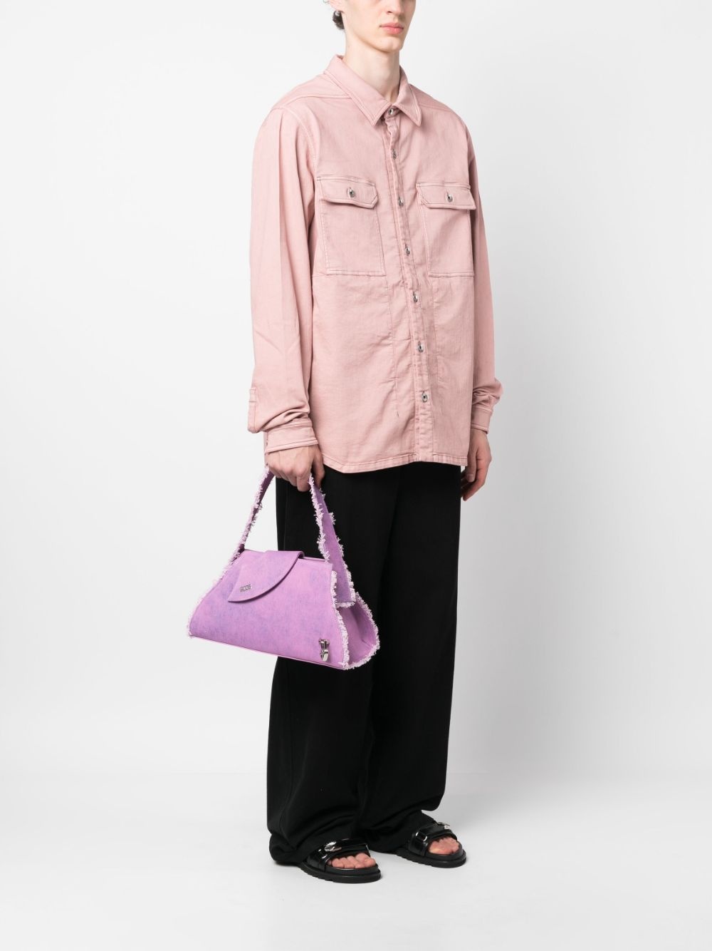 medium Comma denim tote bag - 2