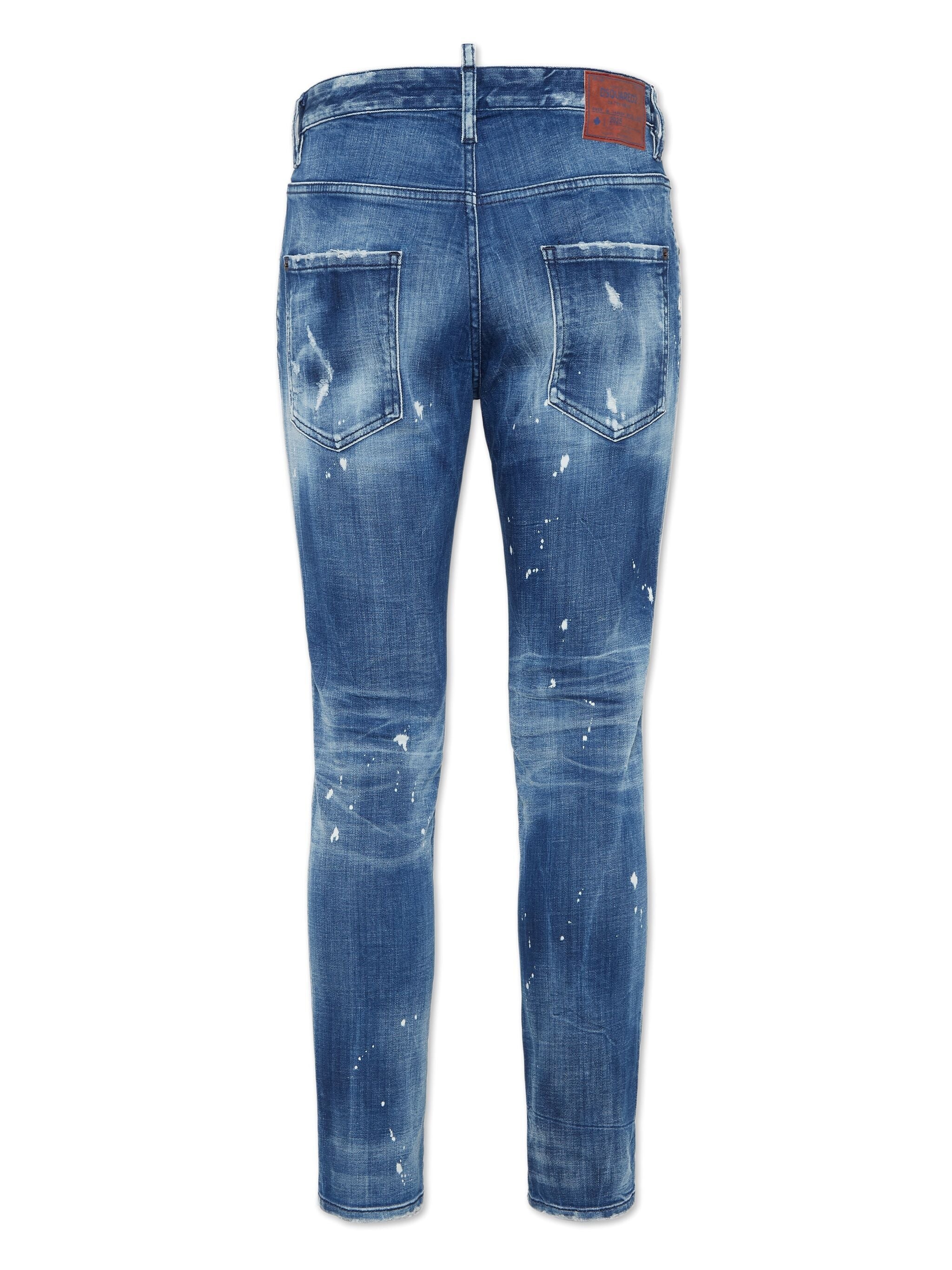 Distressed Slim Jeans - 2