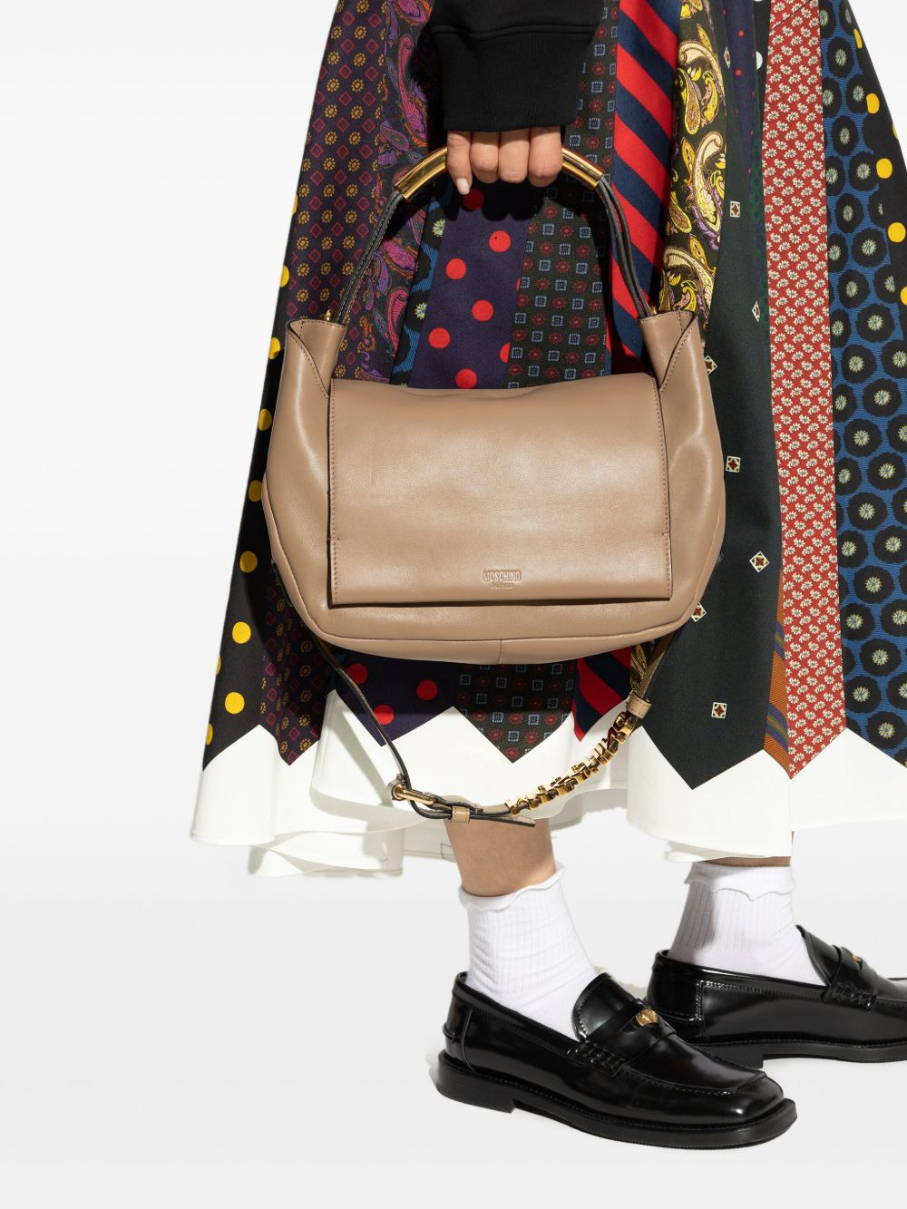 handle-detail cross body bag - 2