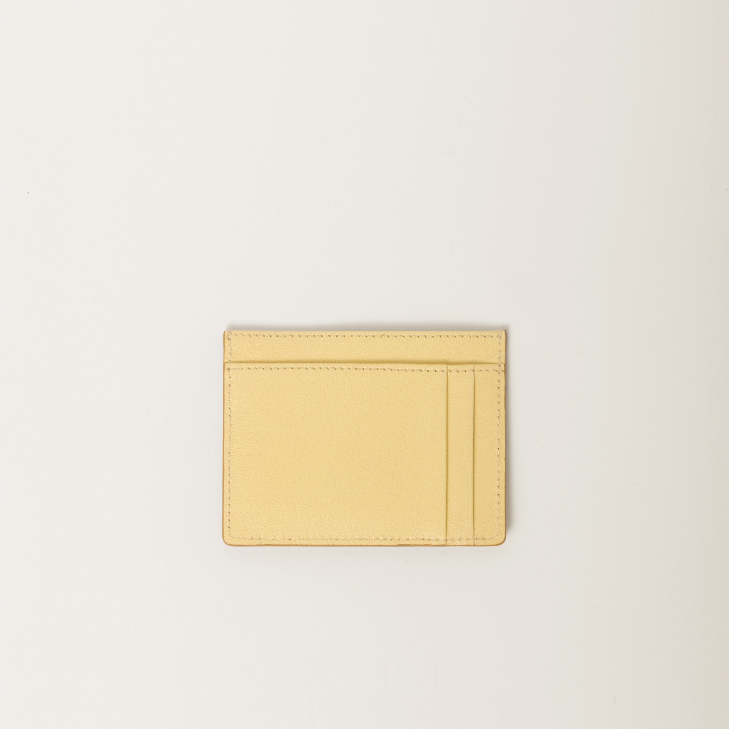 Madras leather card holder - 2
