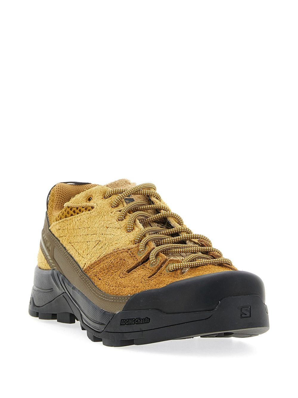 suede mesh sneakers - 2