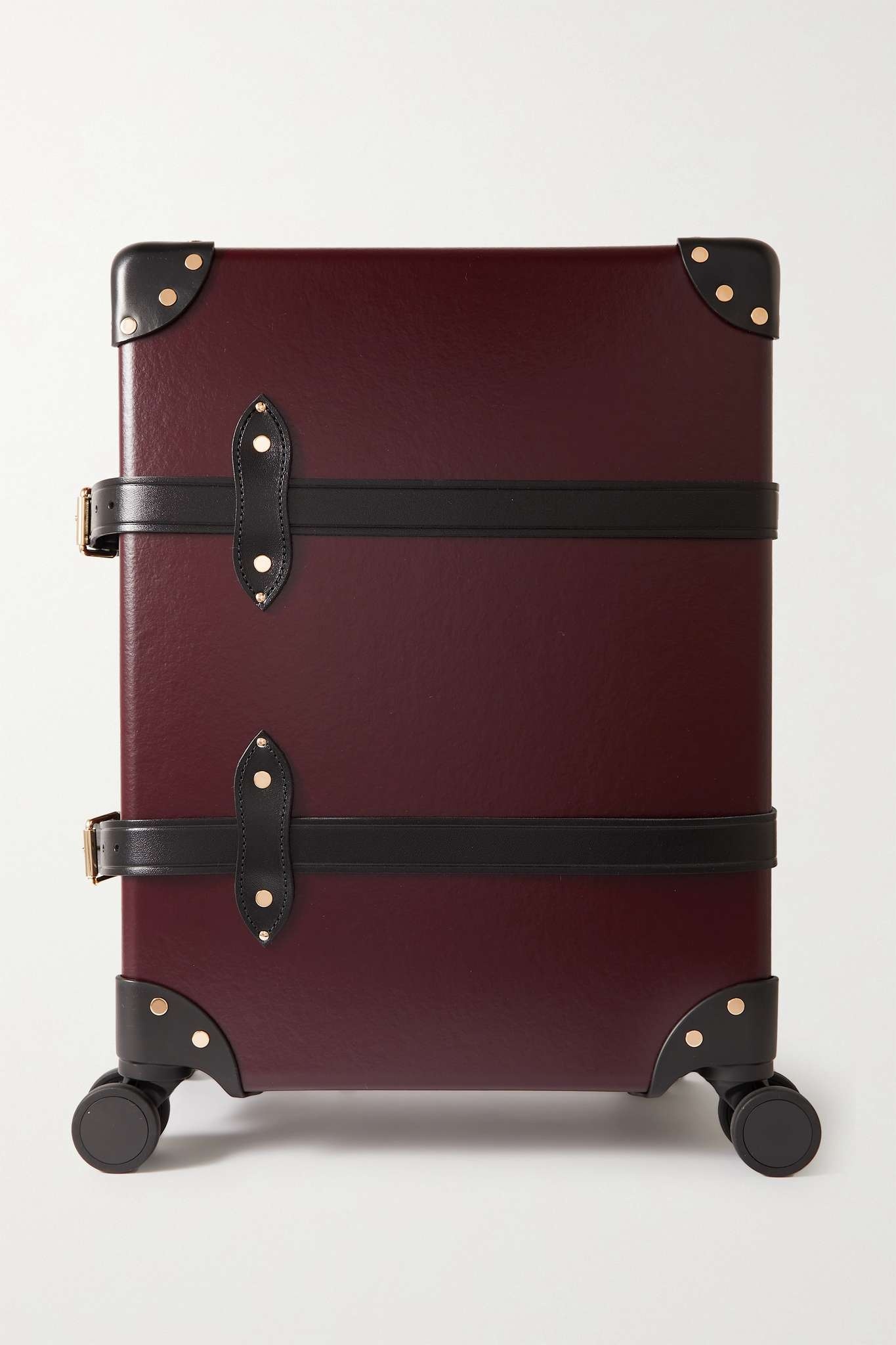 Centenary Carry-On leather-trimmed suitcase - 1