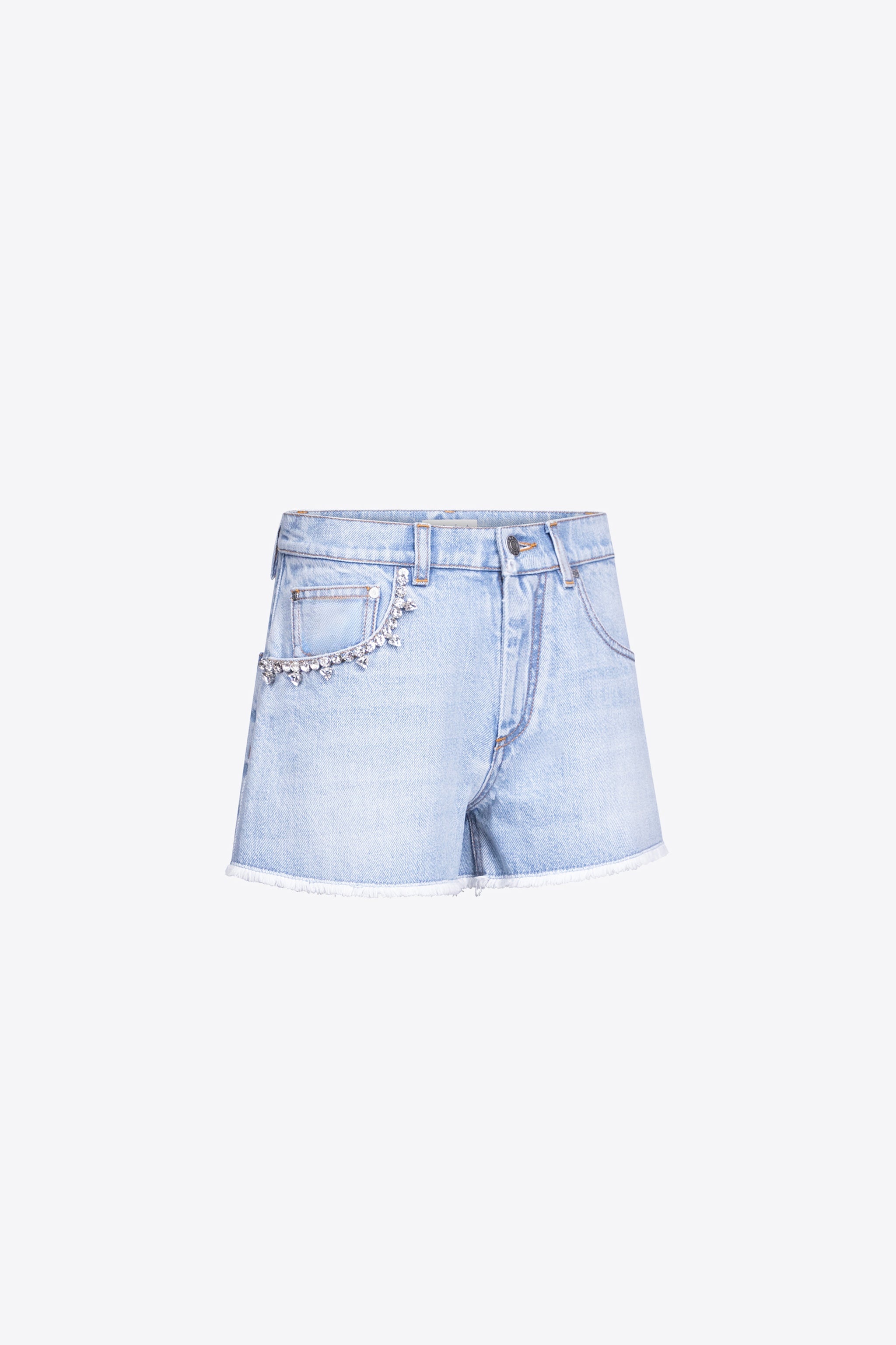 CRYSTAL POCKET JEAN SHORT - 2
