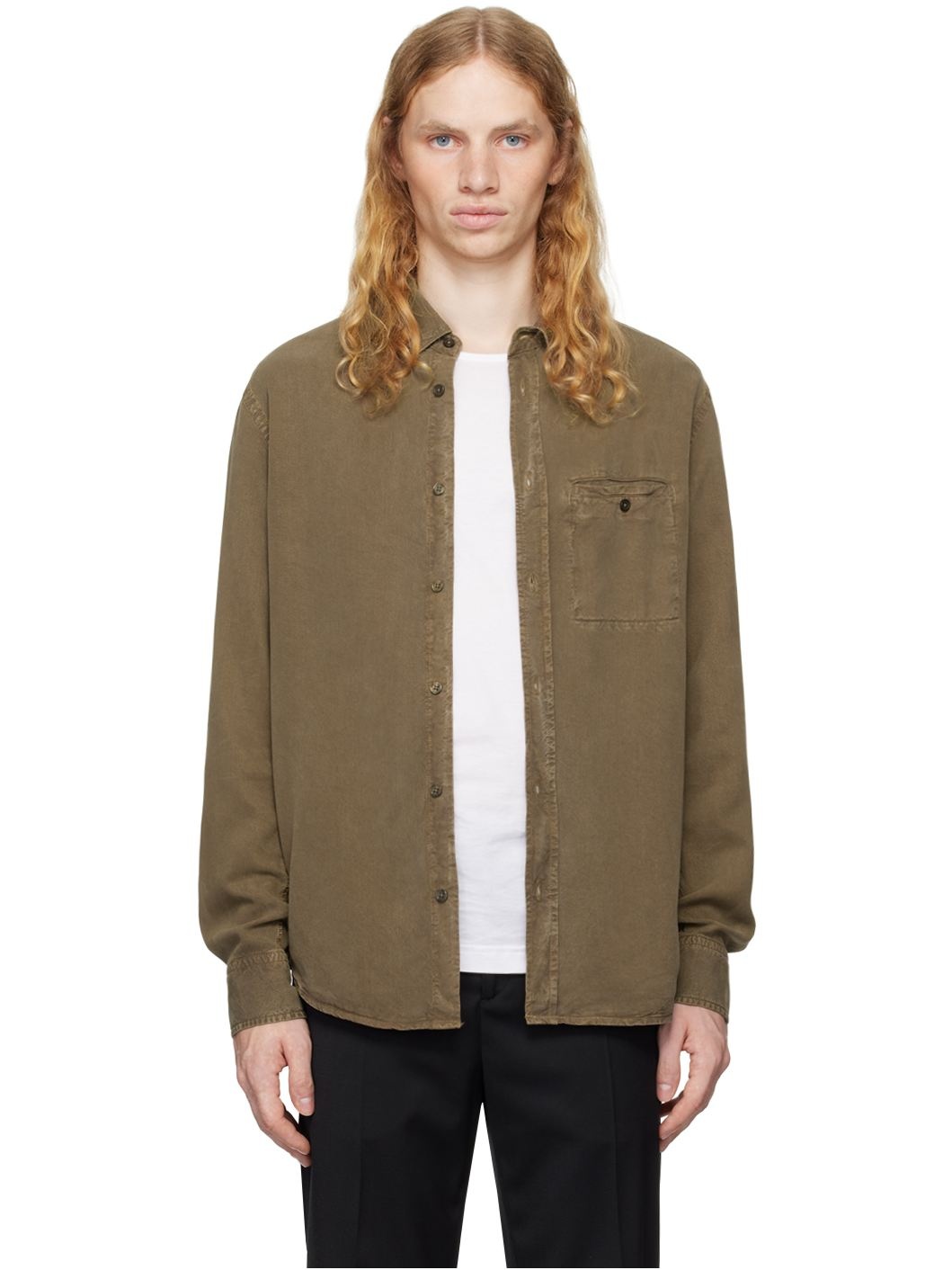 Khaki Zachary Shirt - 1