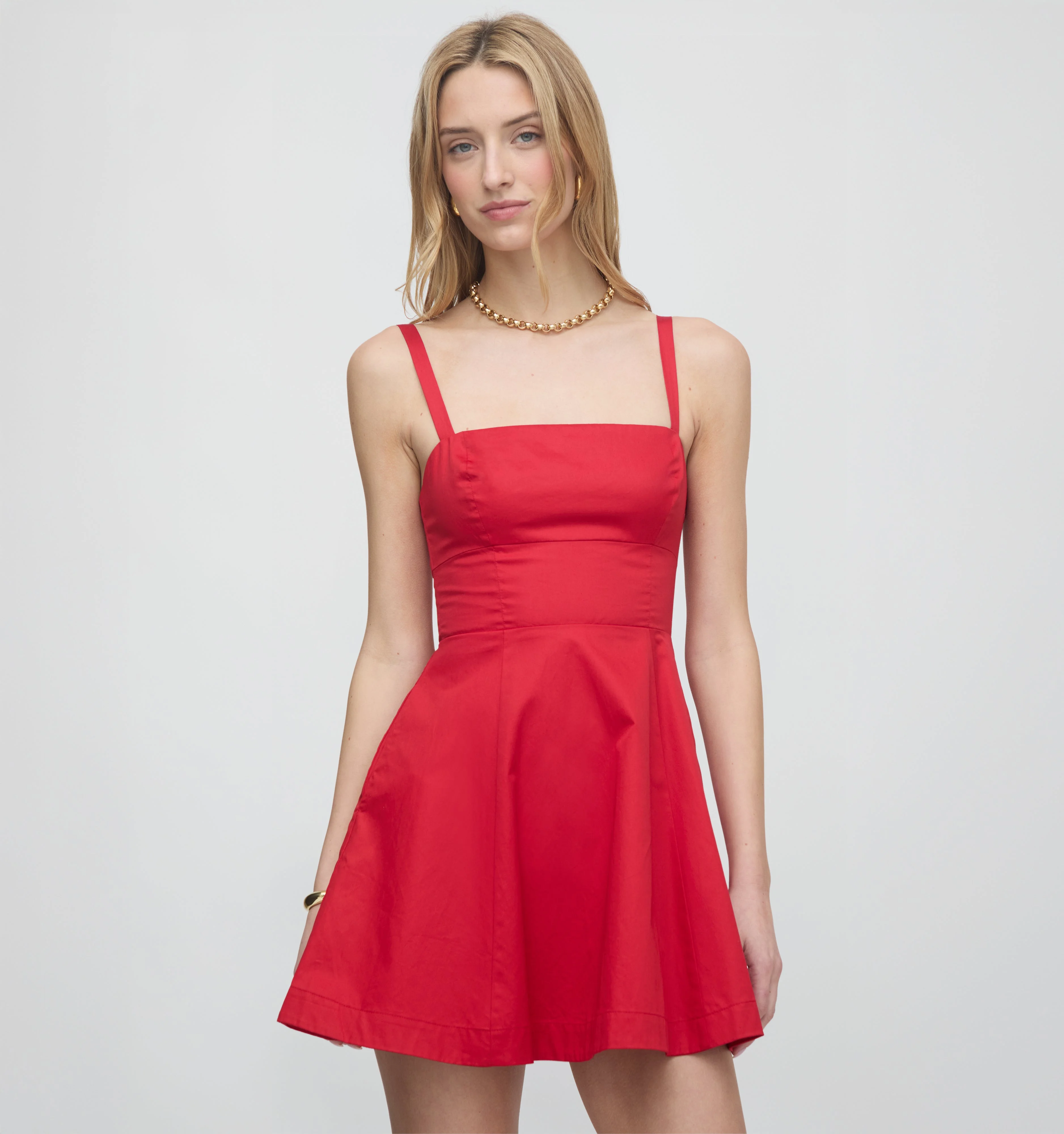 The Margot Mini Dress - Red - 1