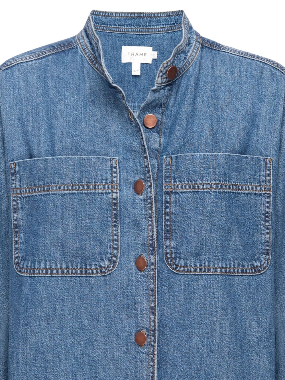 cotton shirt dress - 2
