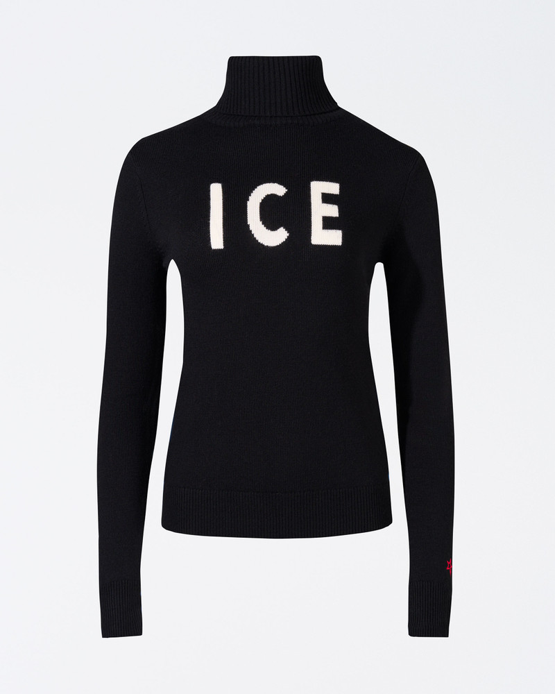 Ice Merino Wool Turtleneck Sweater 1