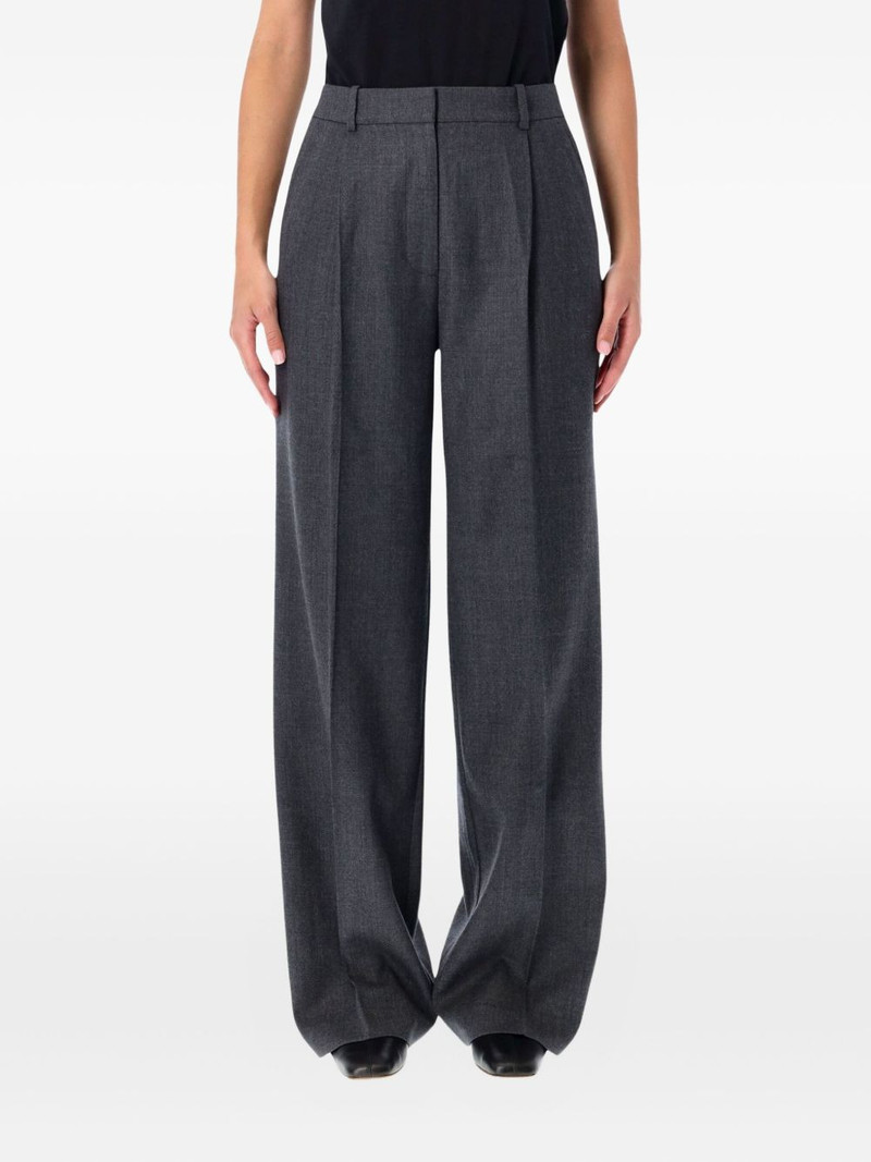 pleated wide-leg trousers 1