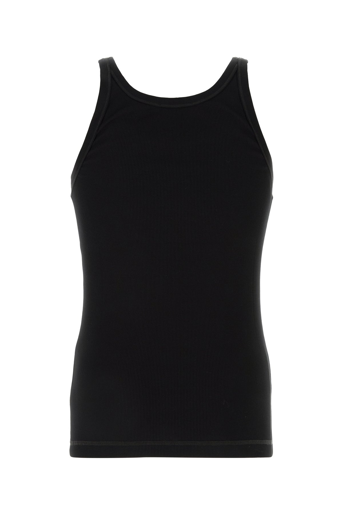 Black cotton tank top - 2