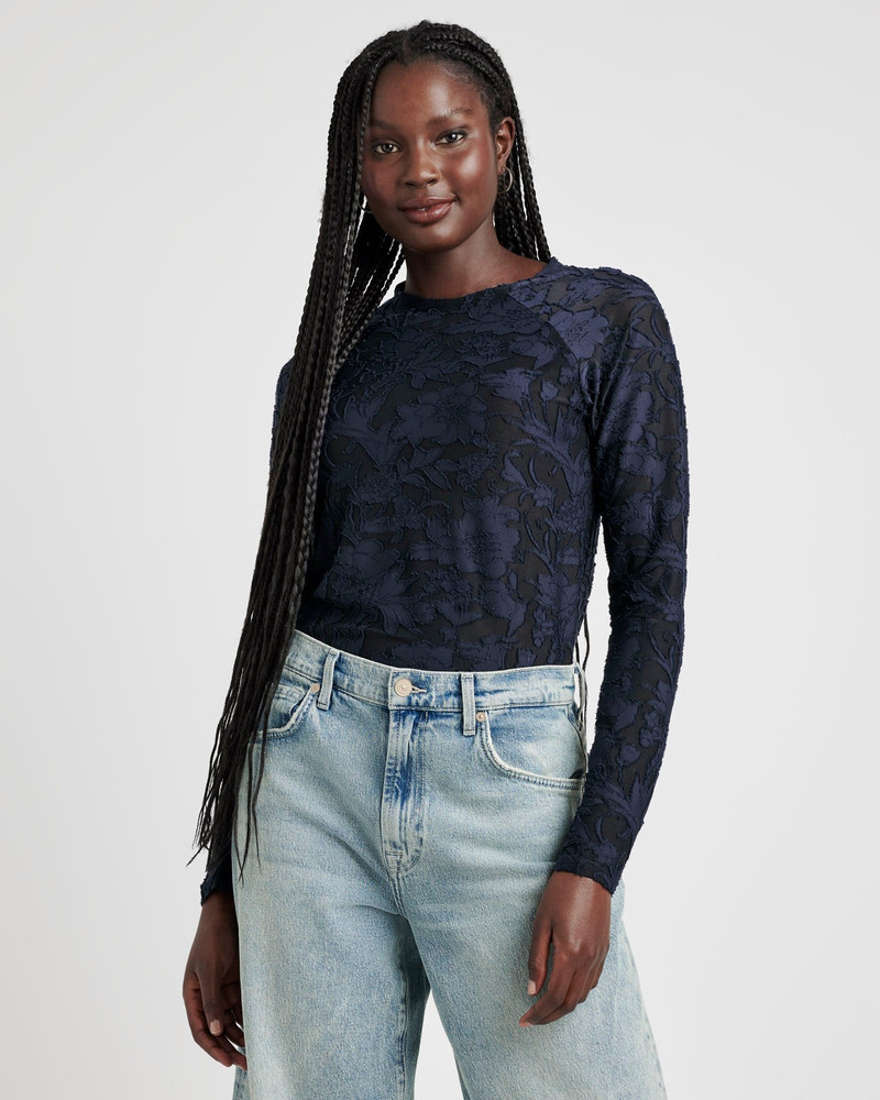 Splendid Cecelia Floral Long Sleeve Tee outlook