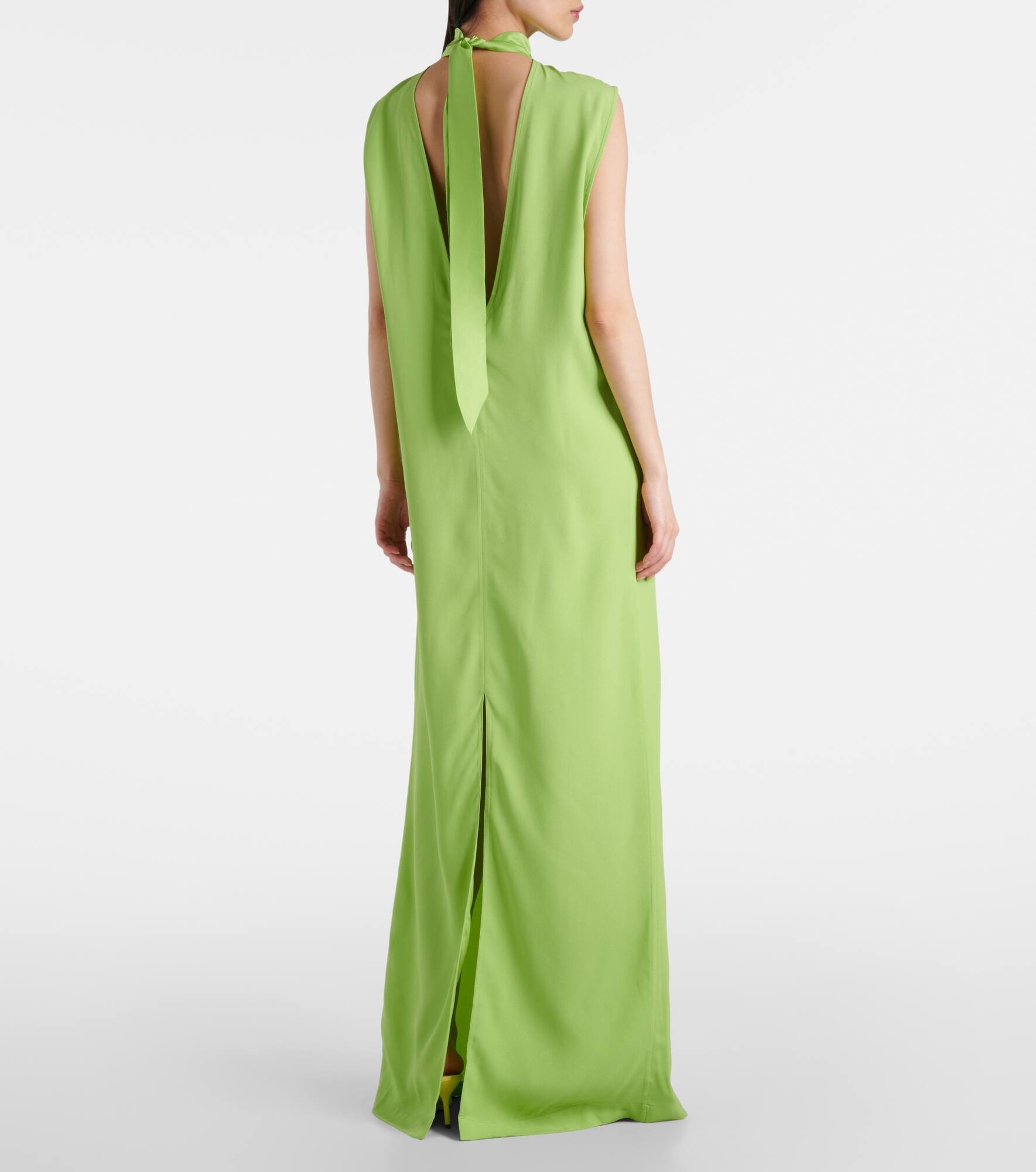Miami crêpe cady maxi dress - 3