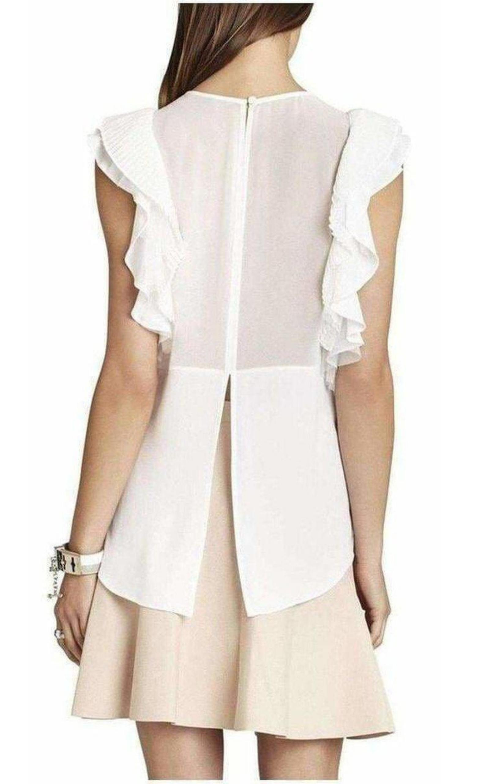 BCBGMAXAZRIA - Katerina Ruffled Top - 2
