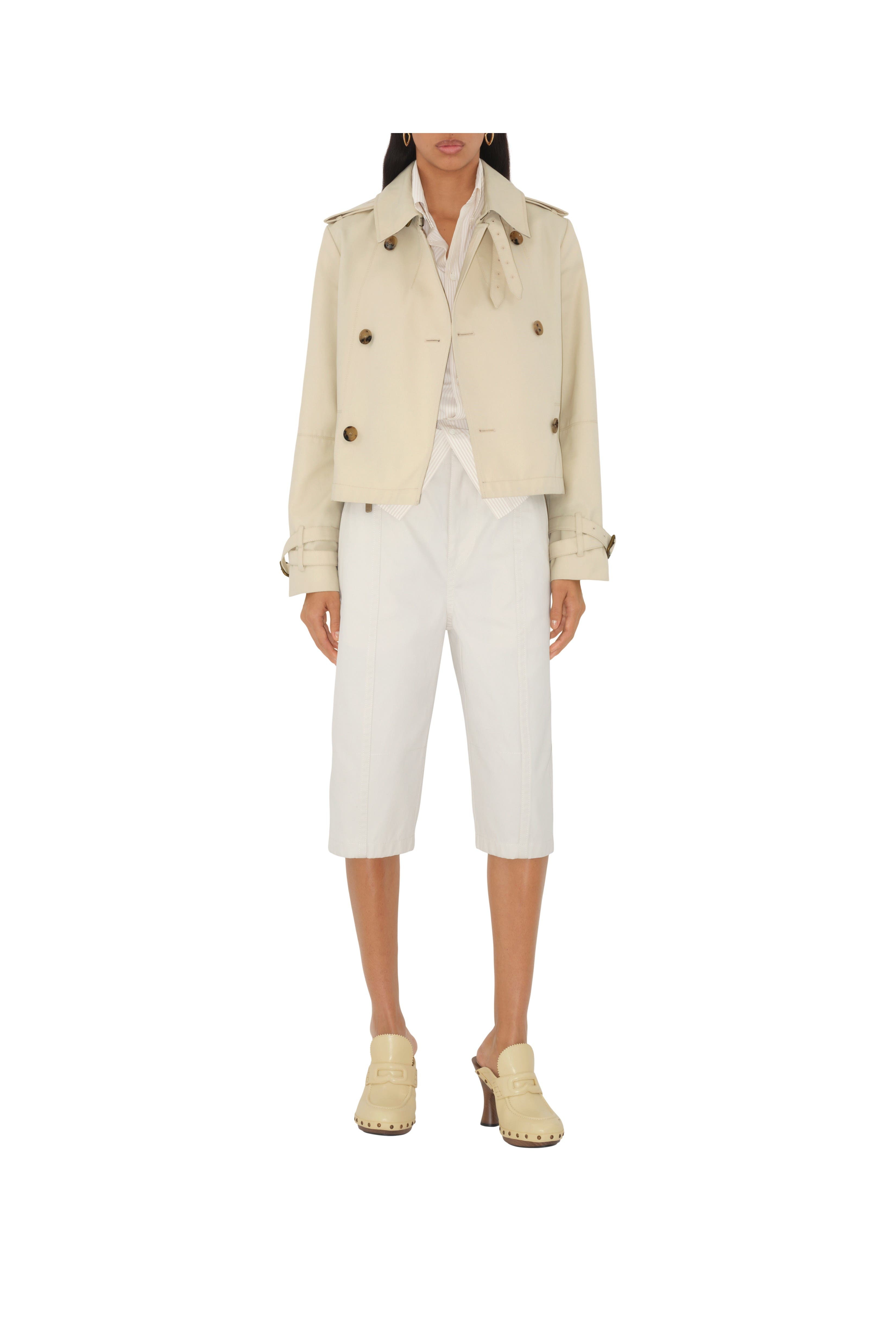 burberry Leather Potter Clogs in Bake at Nordstrom - 7