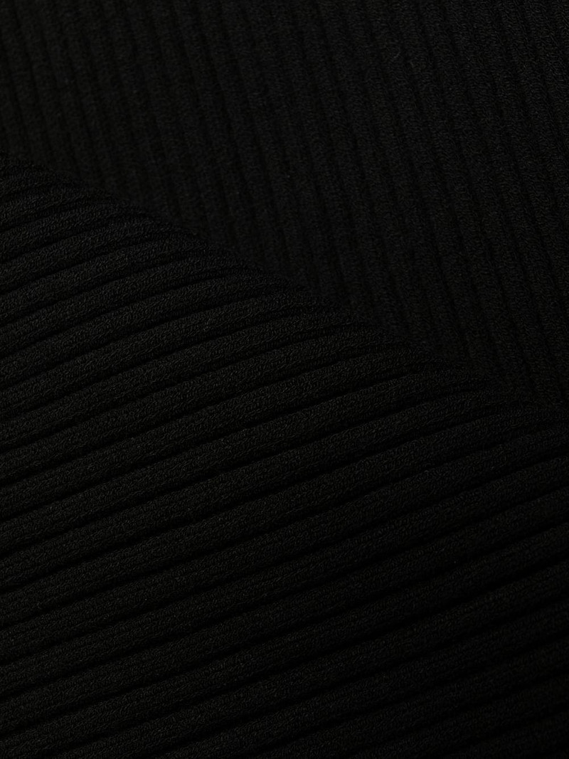 rib-knit midi dress 5