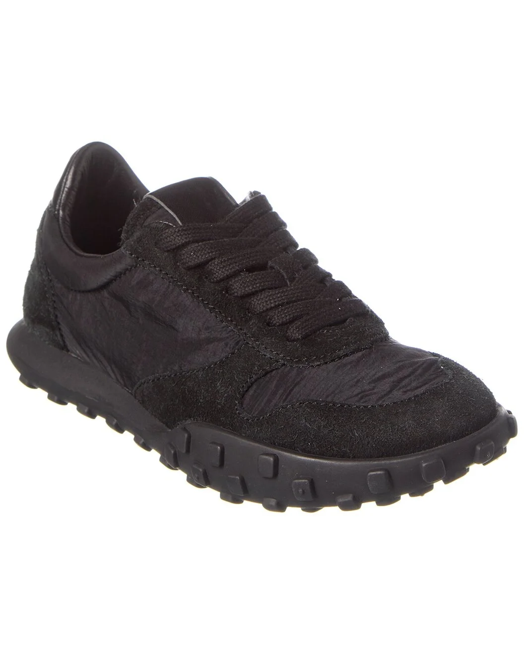 Jil Sander Nylon & Suede Sneaker - 1