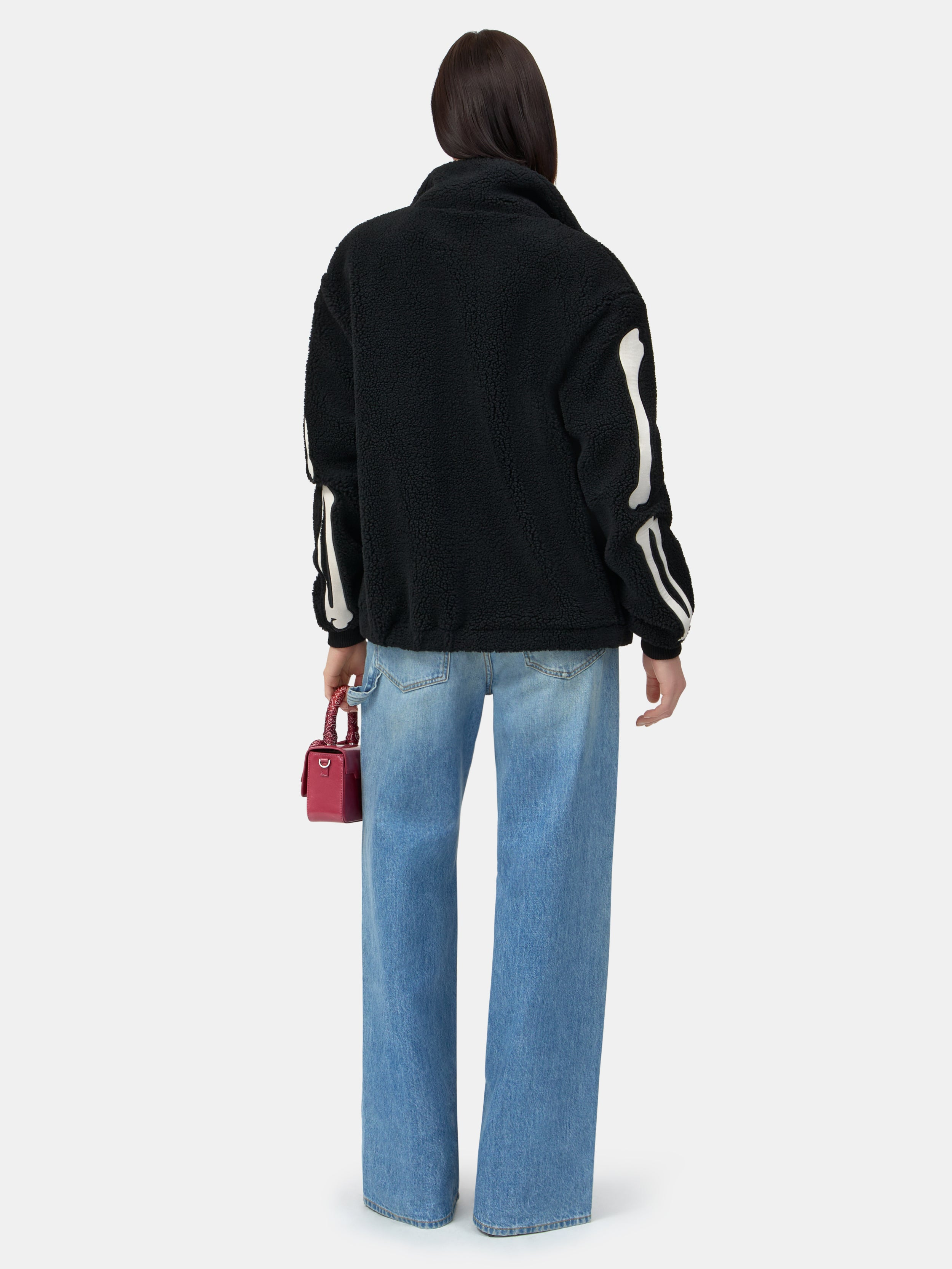 WOMEN'S BONES FLEECE JACKET - 4