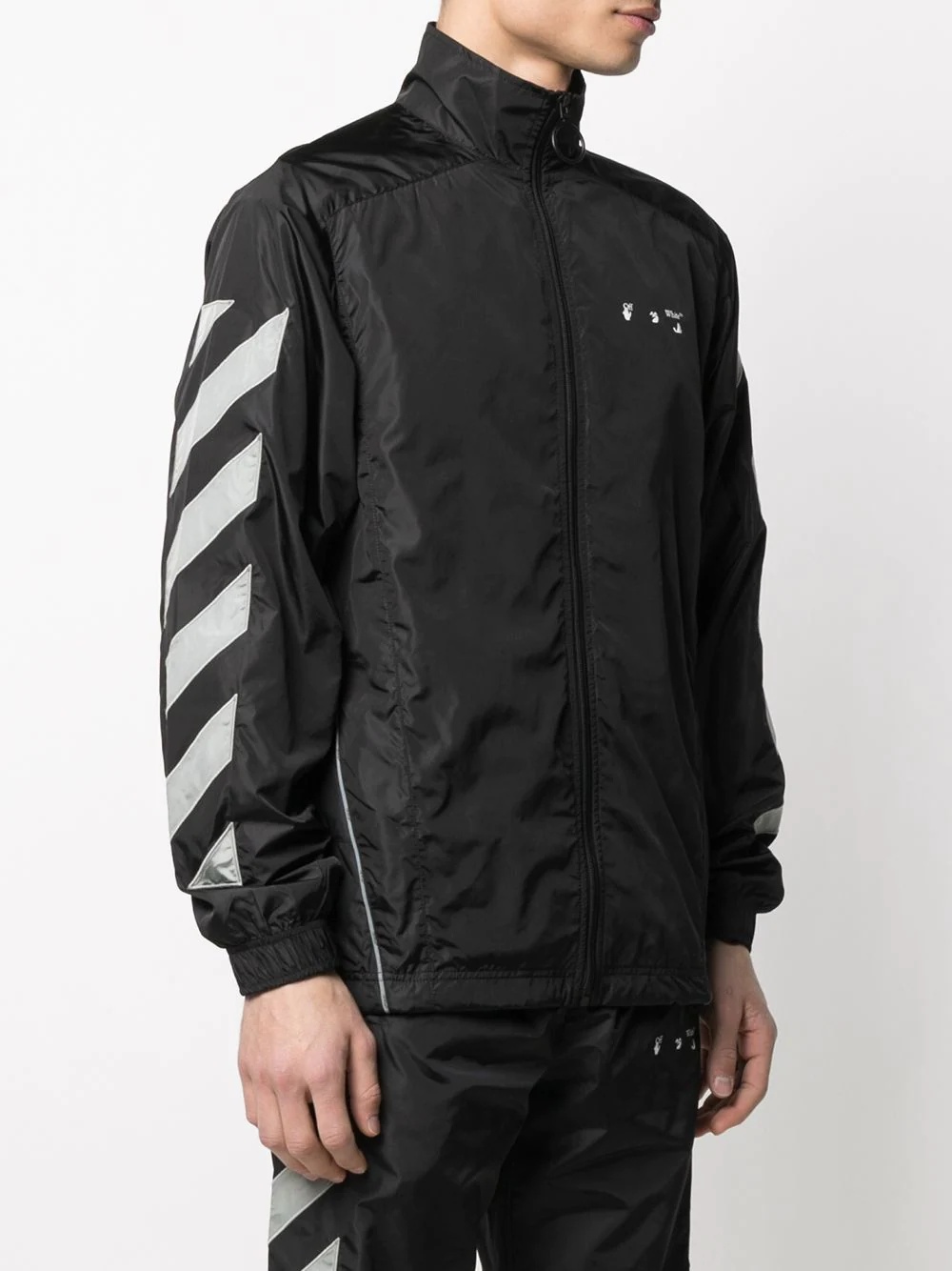 Diag zipped sports jacket - 3