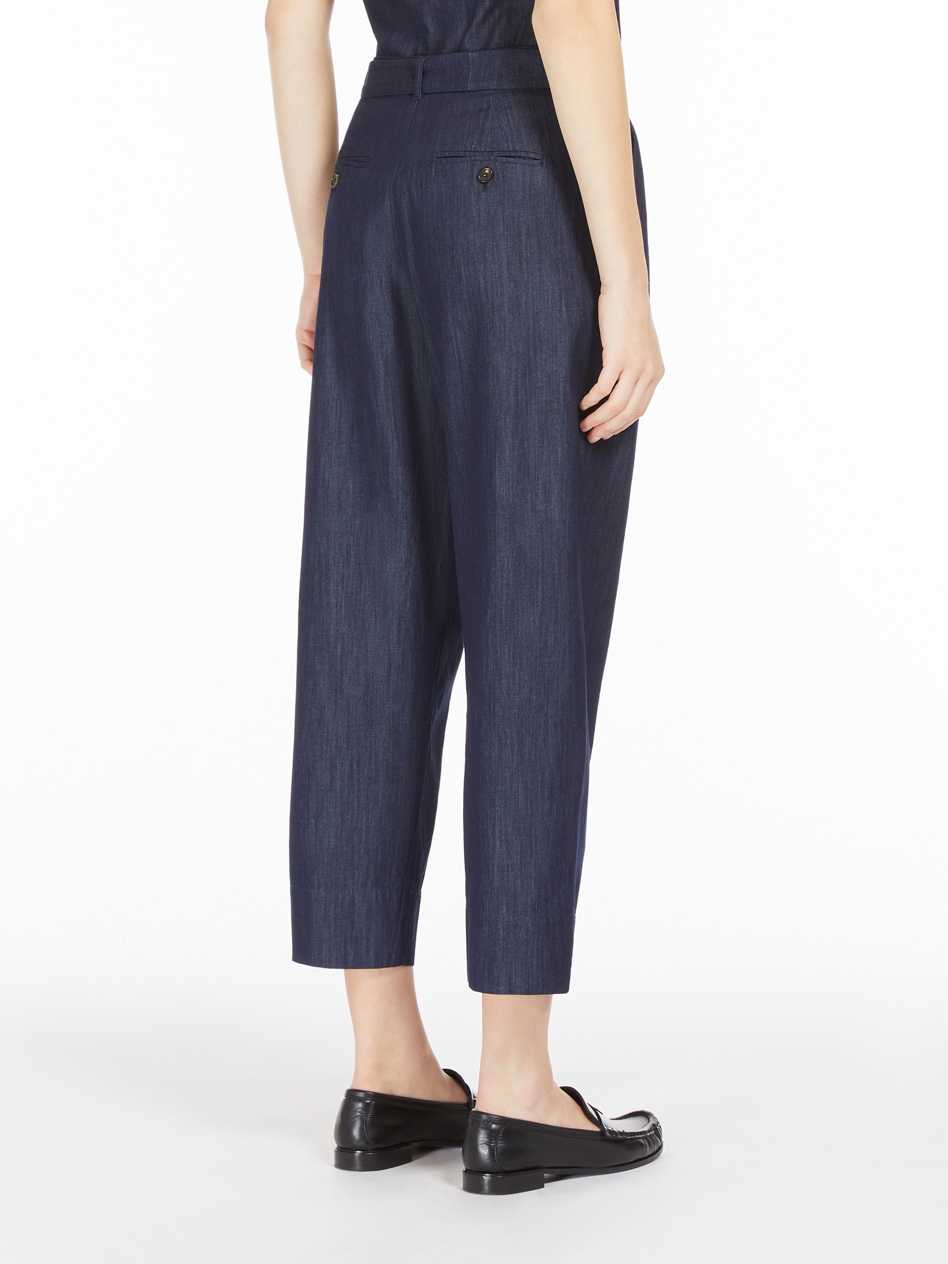 AMOUR Lightweight denim trousers - 4