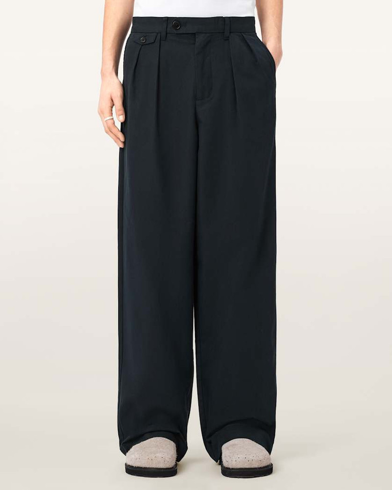 CONWAY WIDE LEG PLEATED PANTS 6