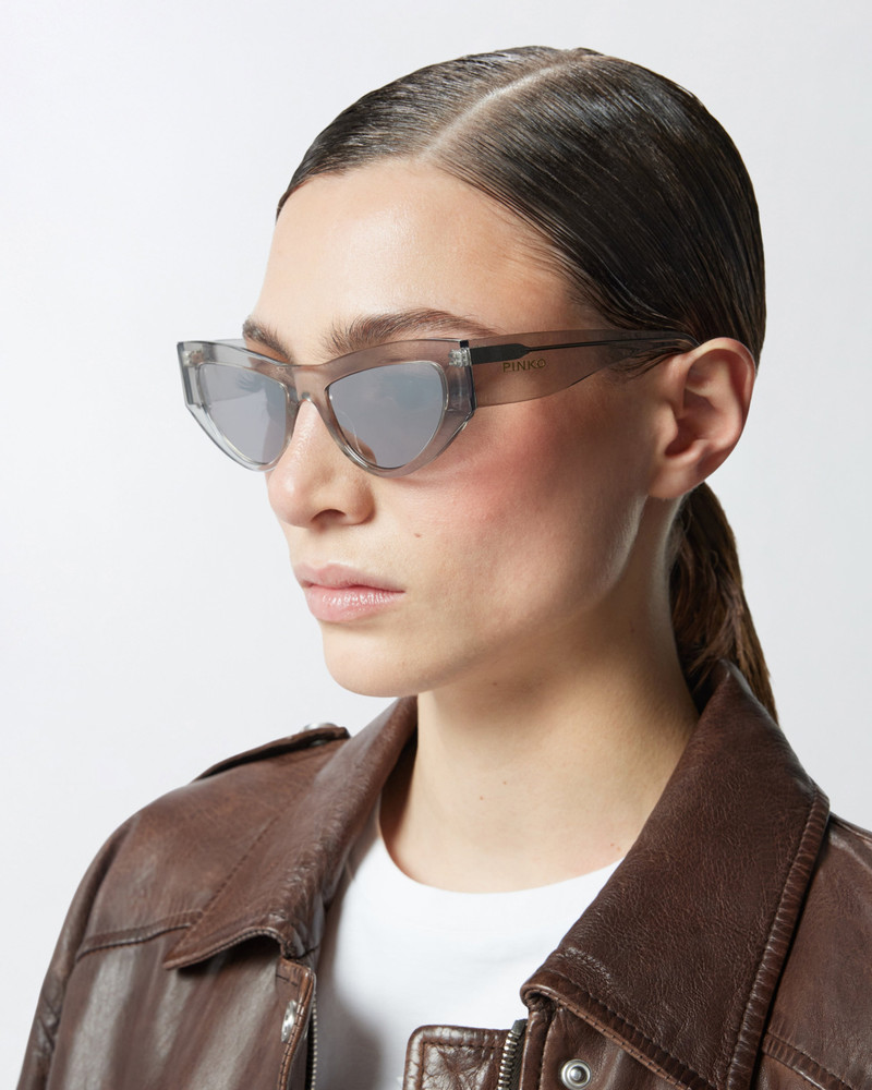 MIRROR-LENS CAT-EYE SUNGLASSES 6