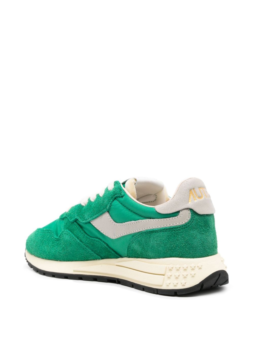 Reelwind panelled suede sneakers - 3