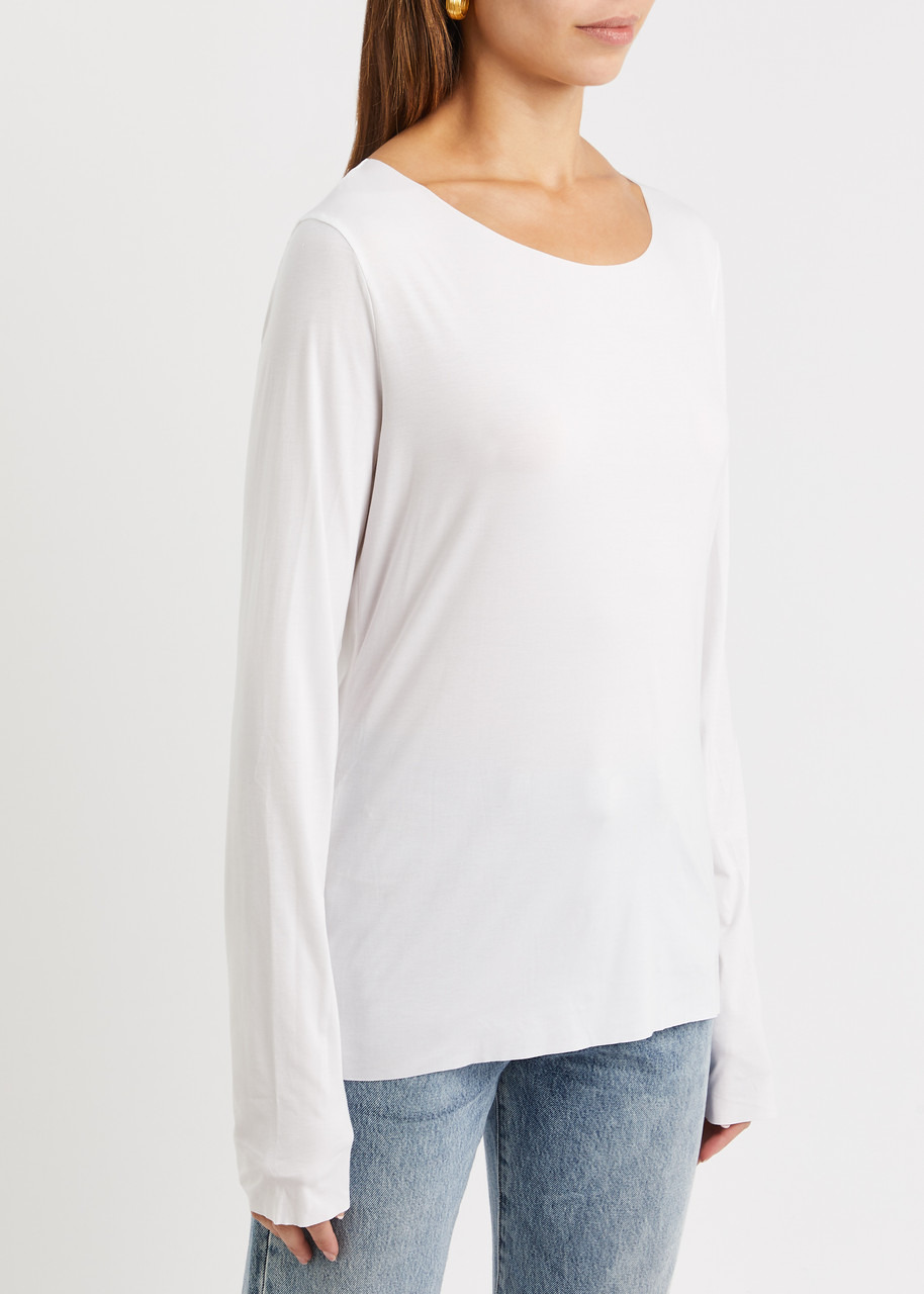Aurora Pure stretch-jersey top - 2