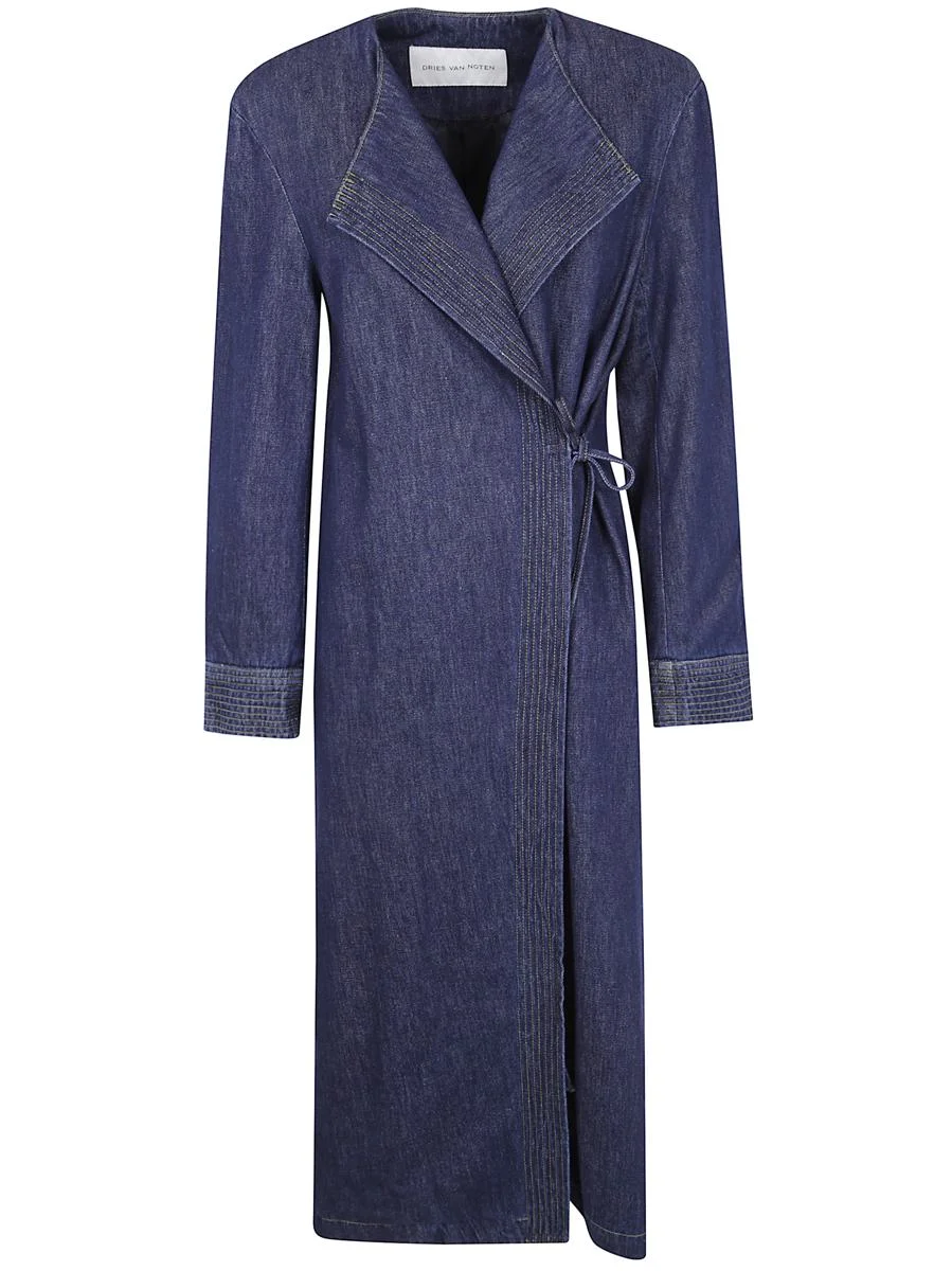 Dries Van Noten "Rivla Denim" Coat Clothing - 1