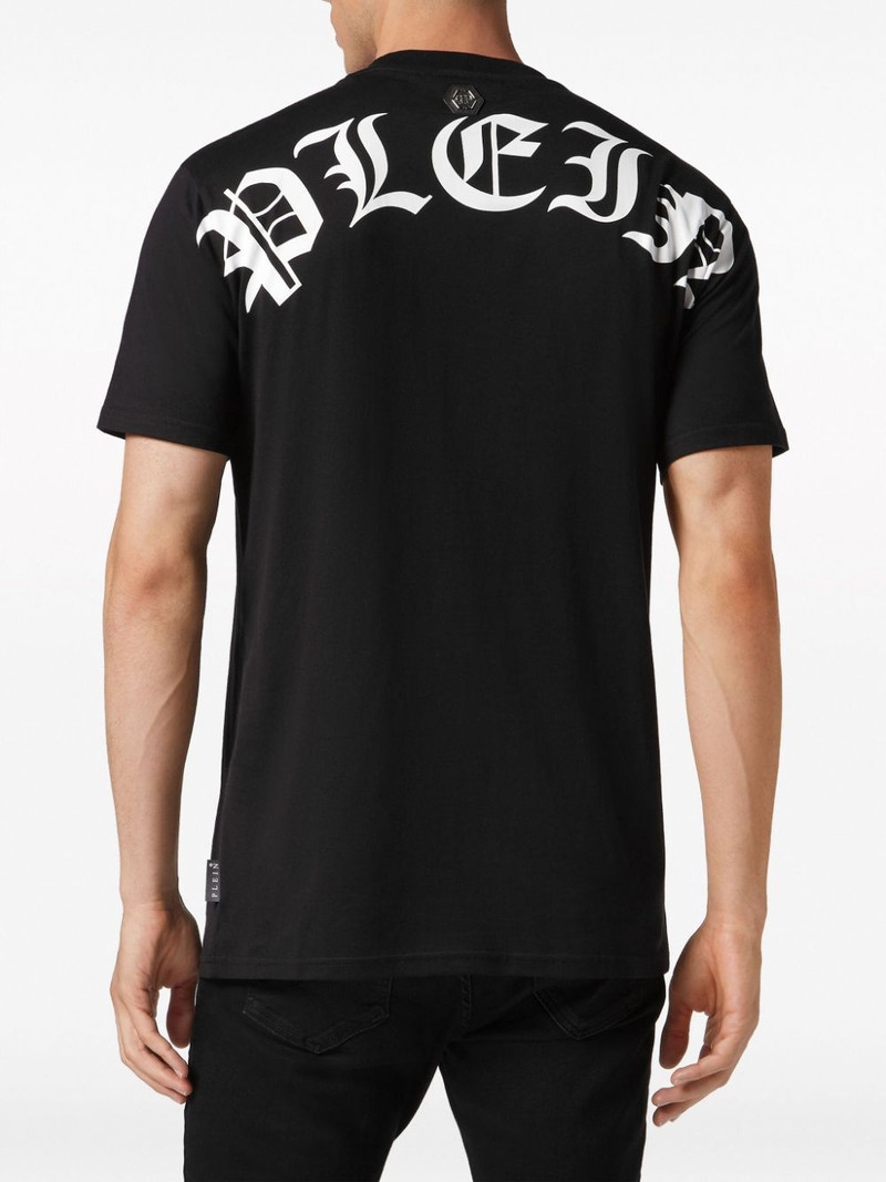 Smile-print cotton T-shirt 4