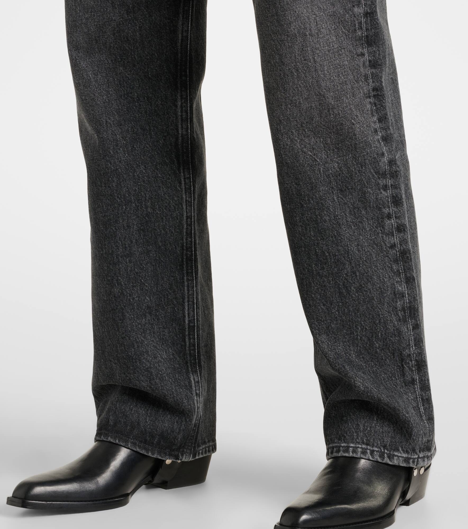 Kelly high-rise straight jeans - 5
