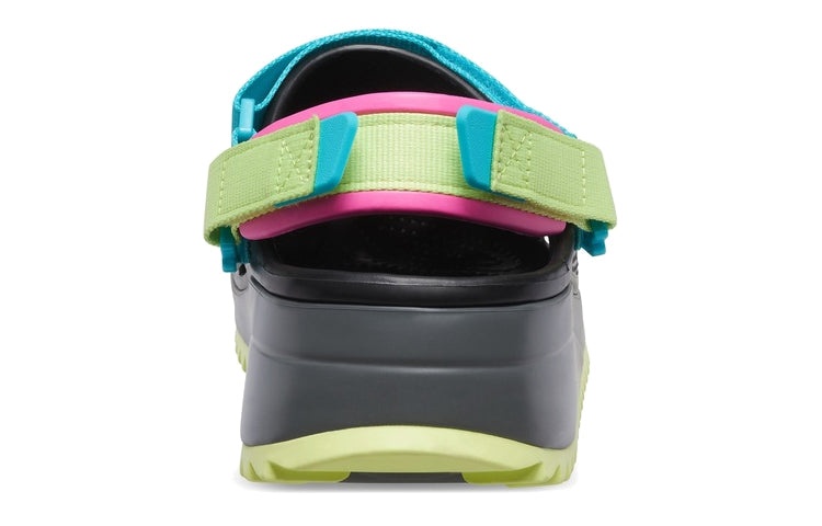 Crocs Classic Hiker Clog 'Black Blue Yellow' 206772-0C4 - 7