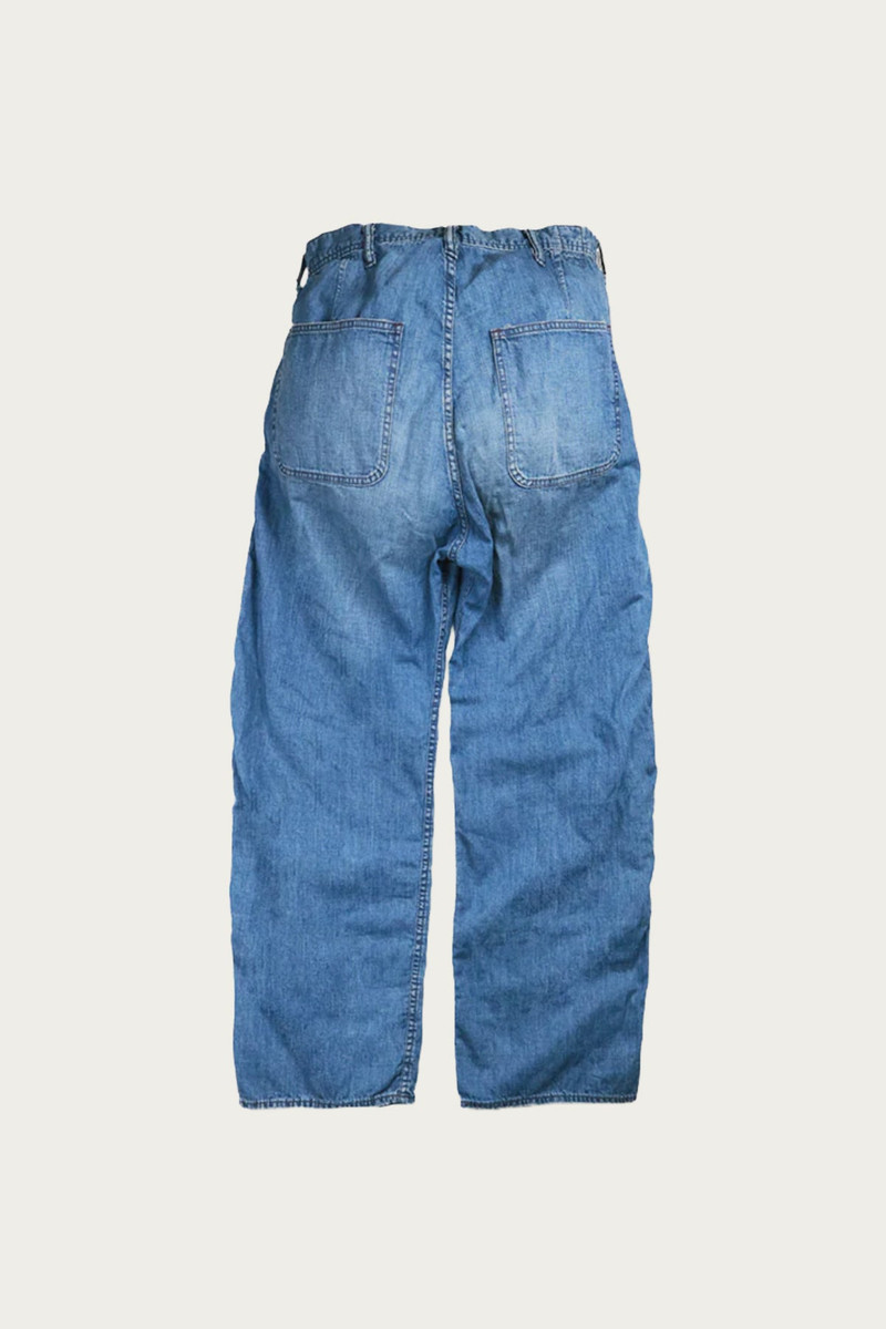 FULLCOUNT 1141HW-1 USN Seamen's Trousers HW "Master Of Reality" - Indigo Blue outlook
