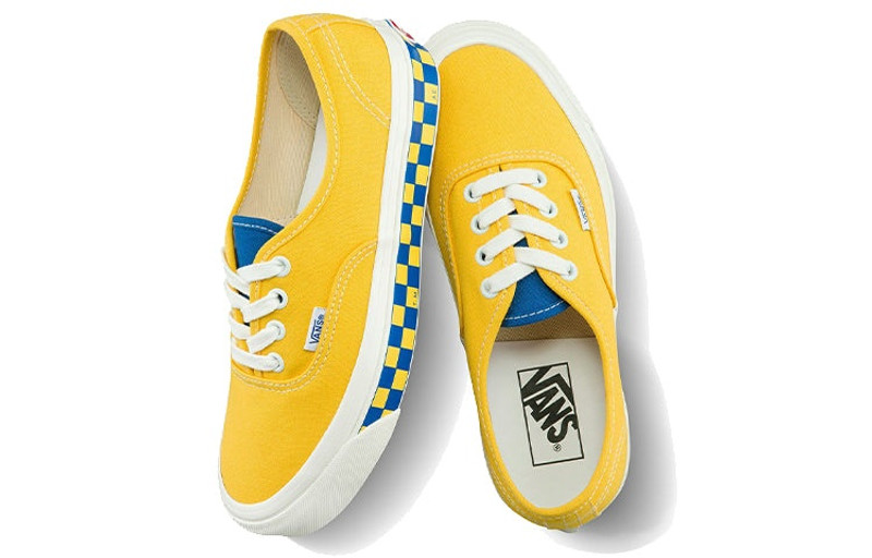 Vans Vans Style 44 Plaid Yellow VN0A54F241O outlook