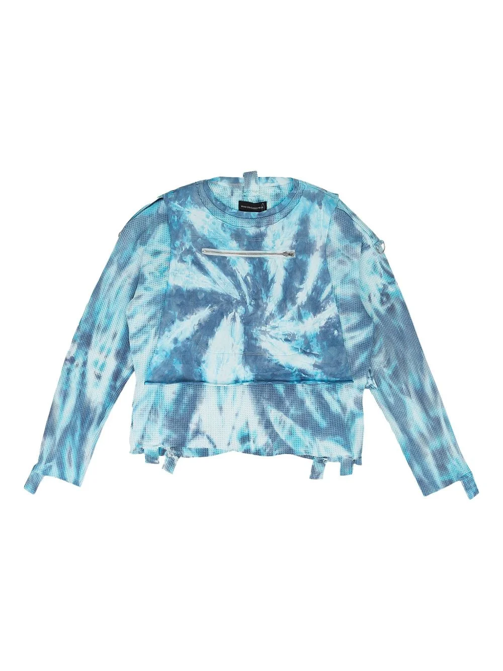 layered sweatshirt - 1