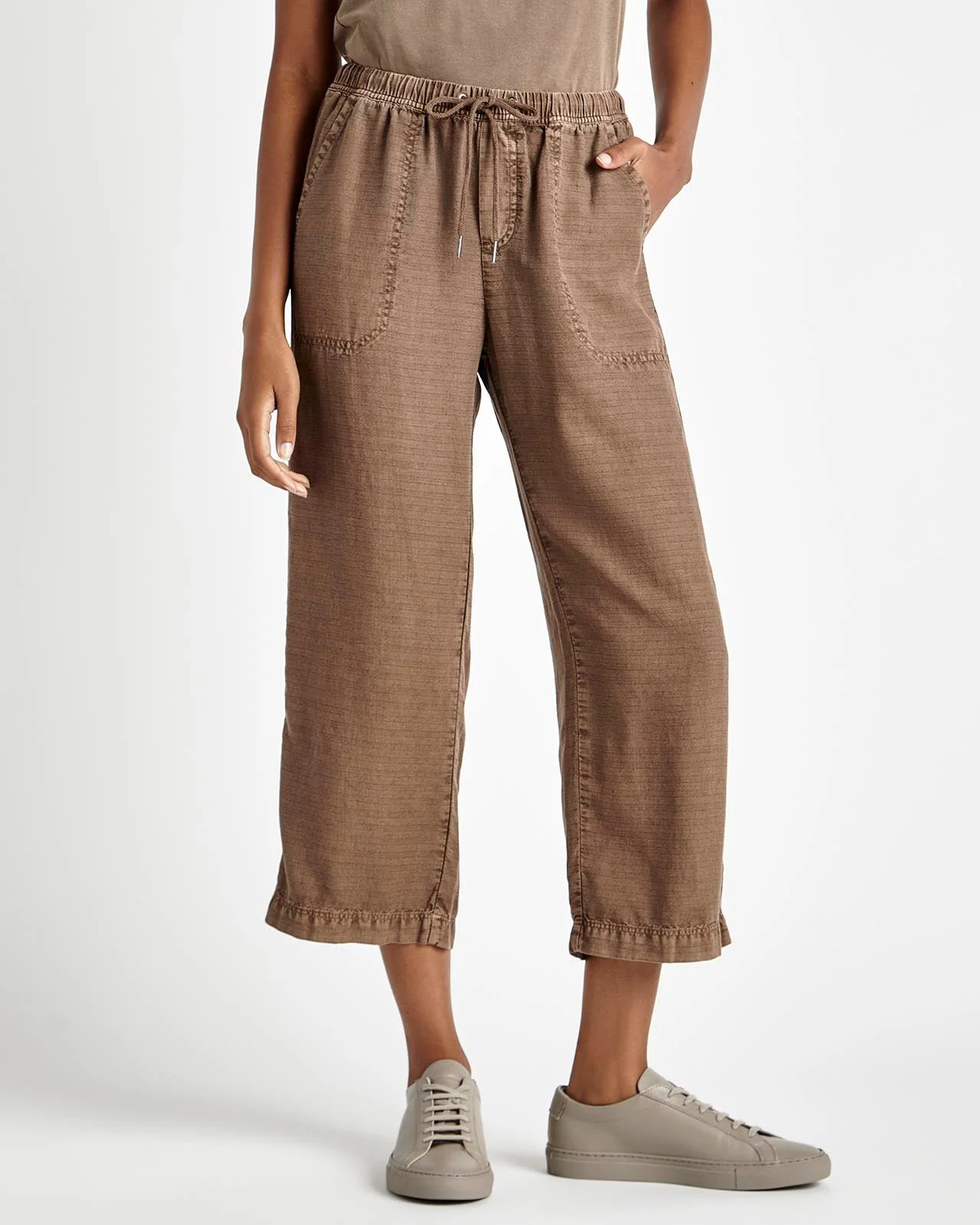 Angie Crop Wide Leg Pant - 1