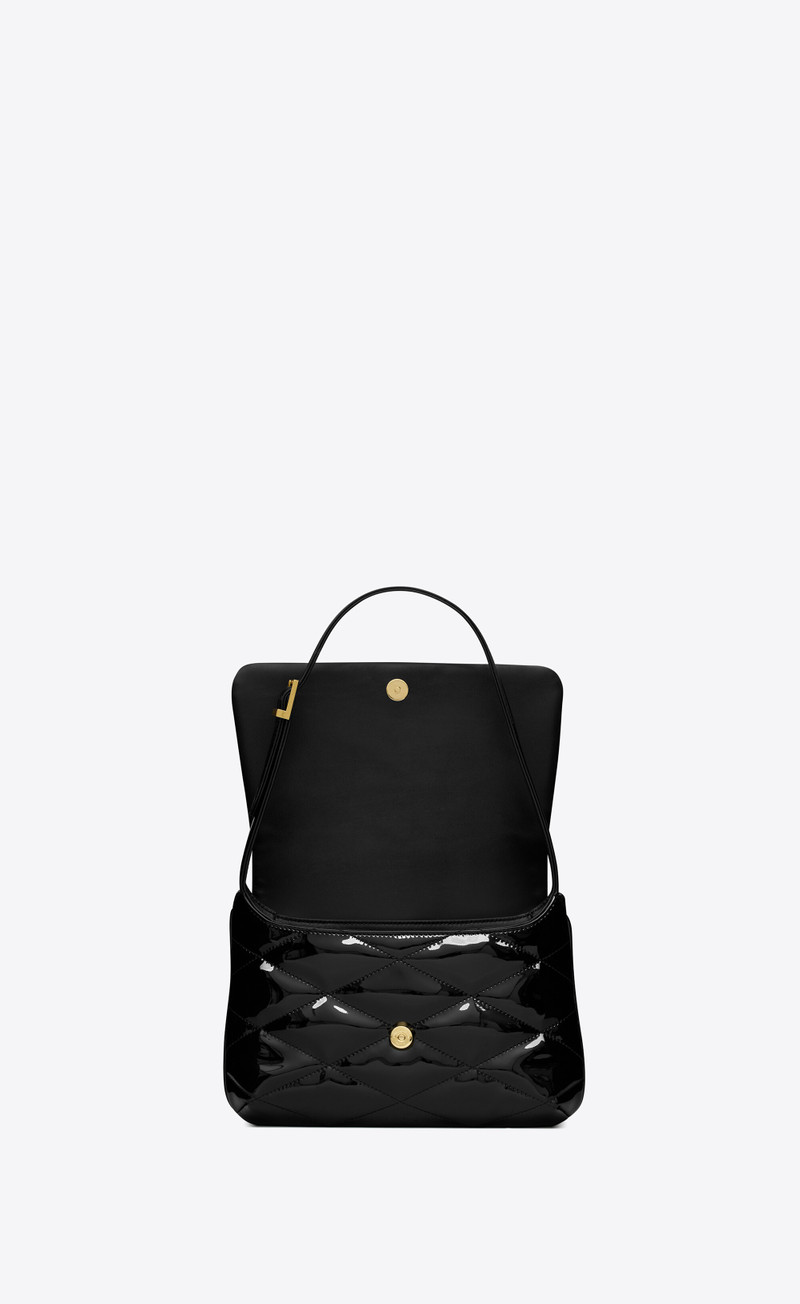 le 57 hobo bag in quilted patent 5