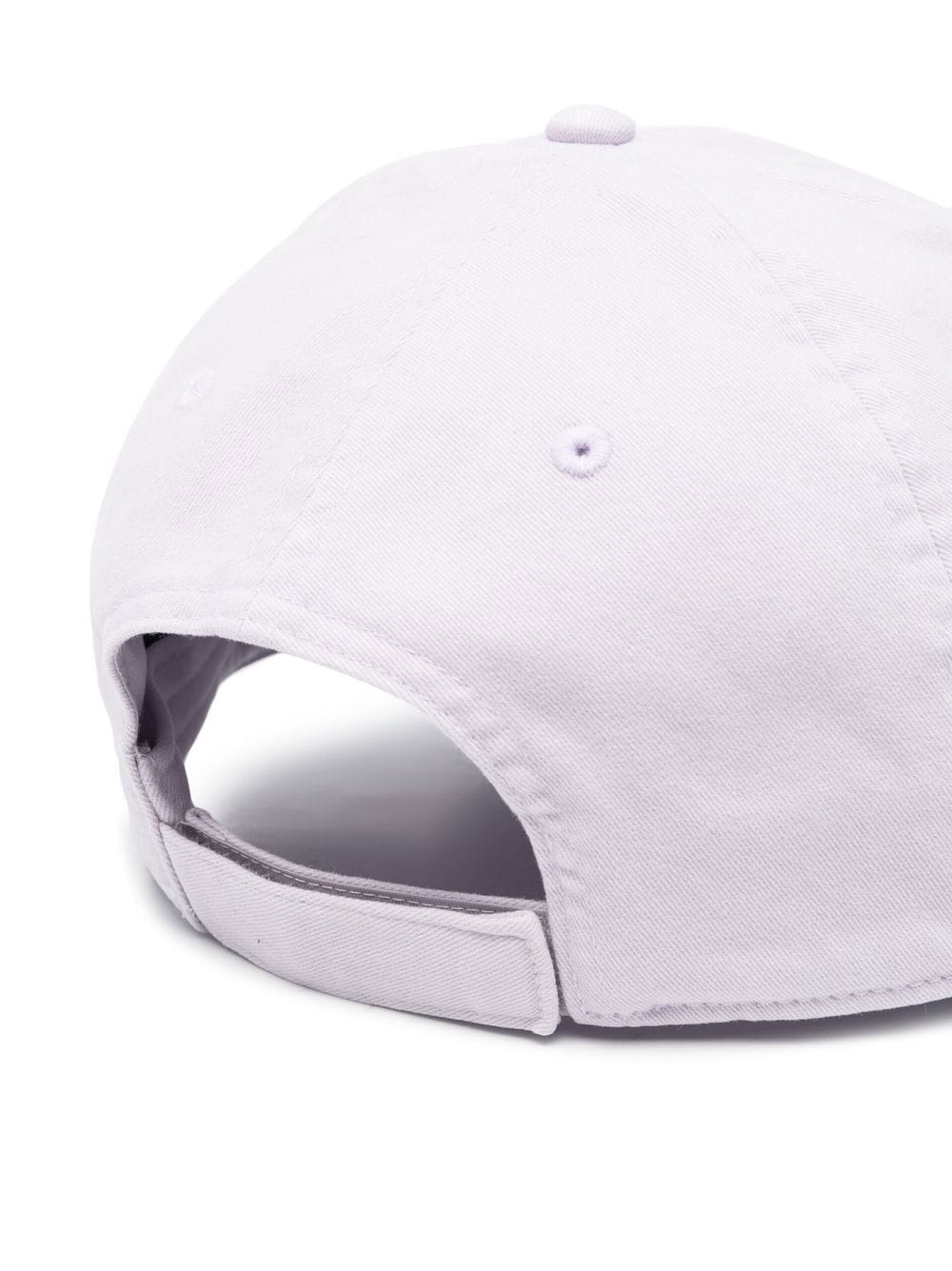 logo-embroidered cotton cap - 2