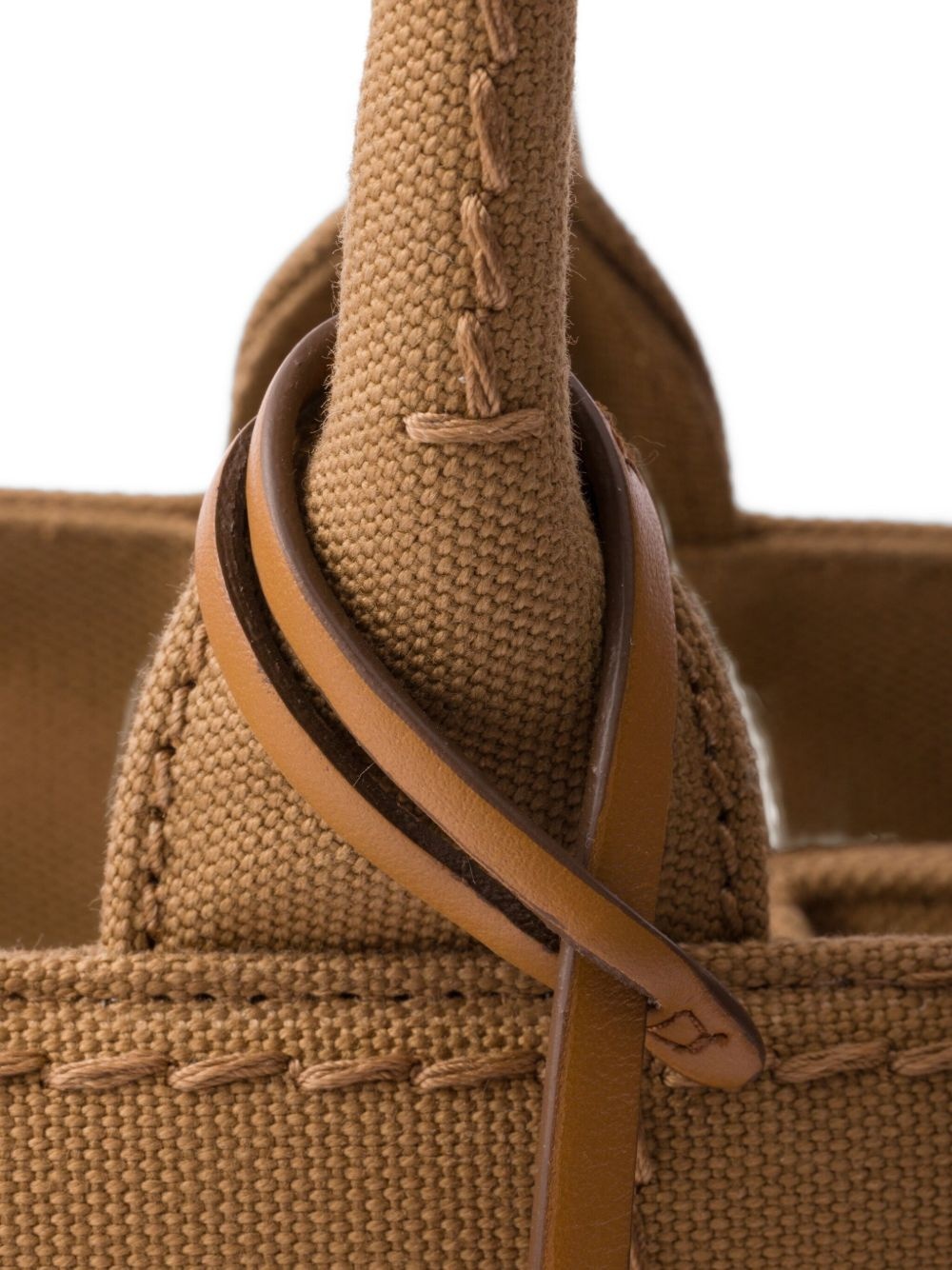 mini logo-embossed tote bag - 6