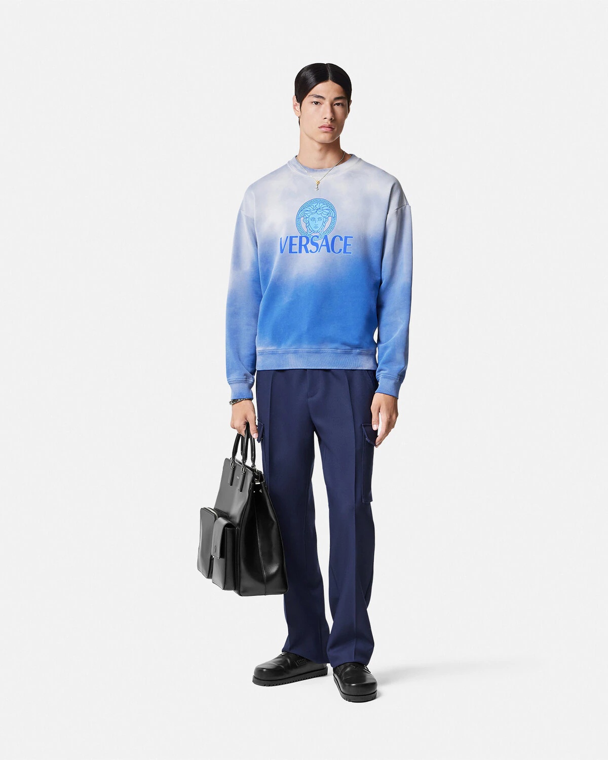 Medusa Logo Gradient Sweatshirt - 2