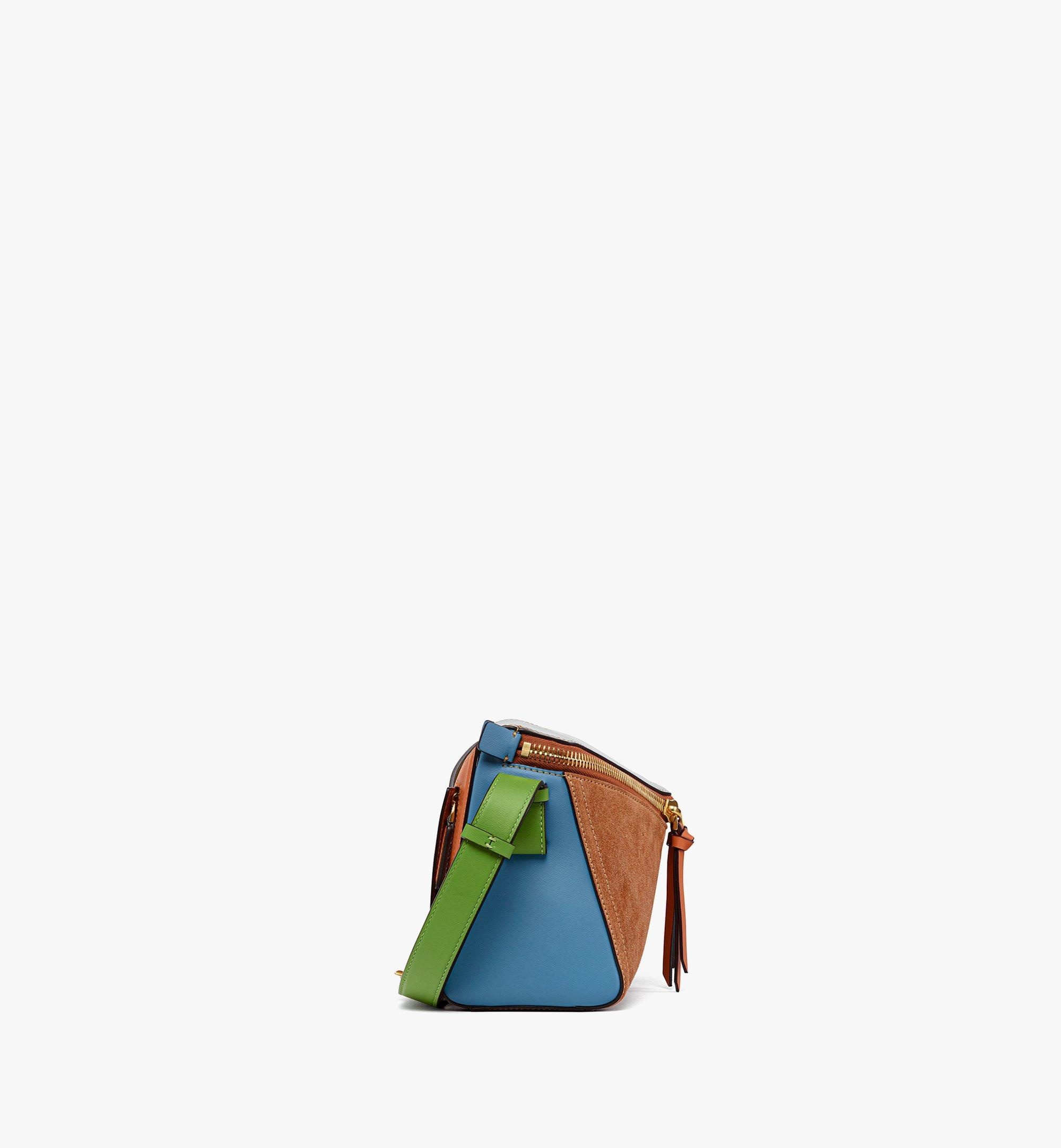 Diamant 3D Shoulder Bag in Suede and Calf Leather - 3
