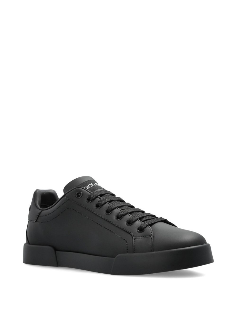 Dolce & Gabbana leather low-top sneakers outlook