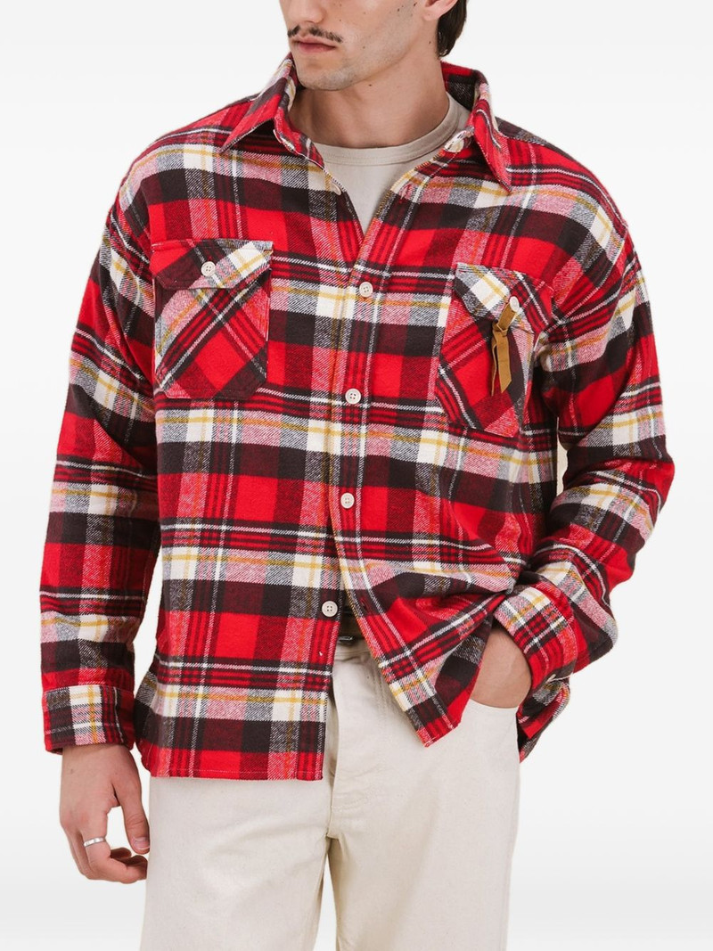 Mescal plaid patch-pocket shirt 4