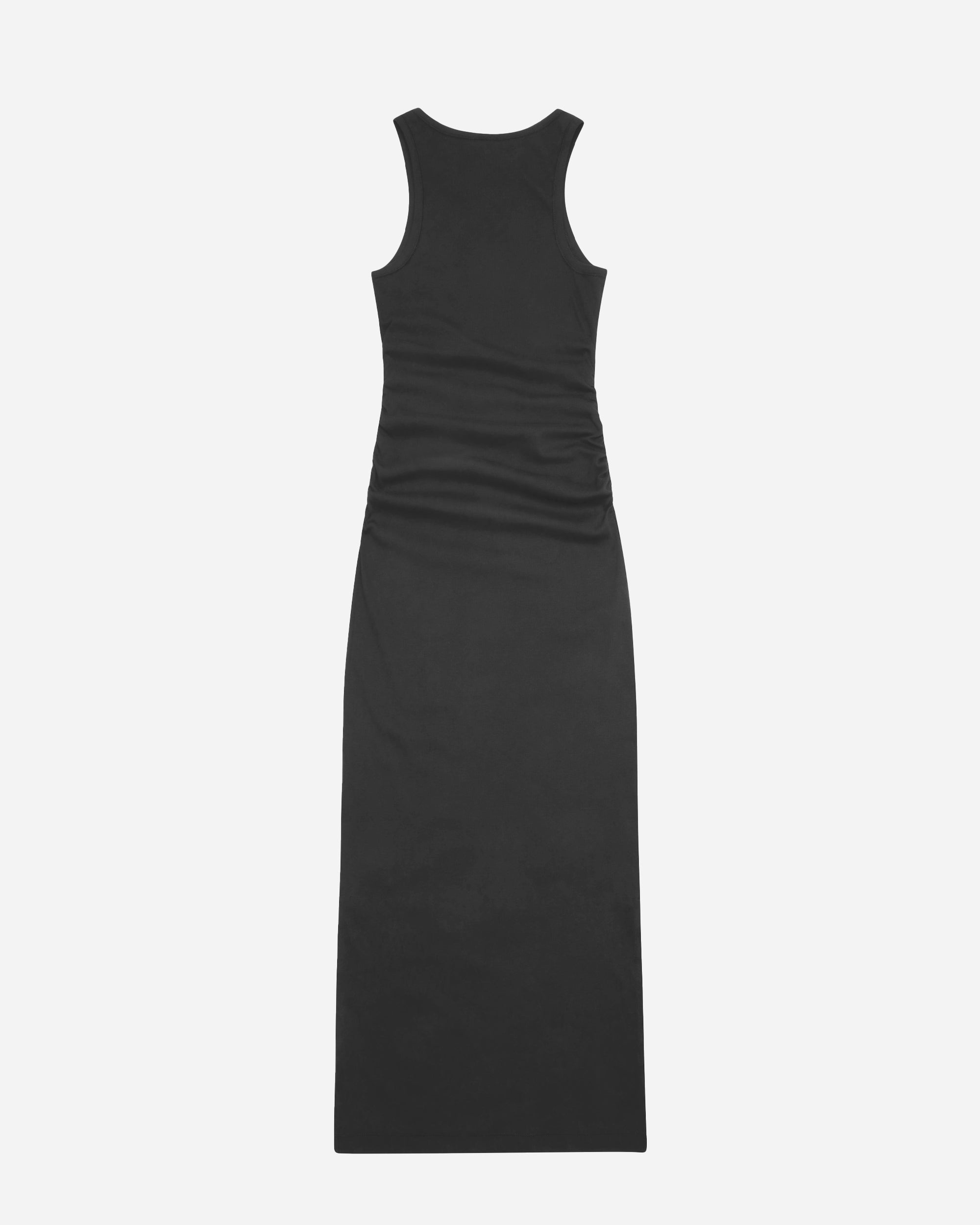 Soft Cotton Rib Tank Top Long Dress - 4